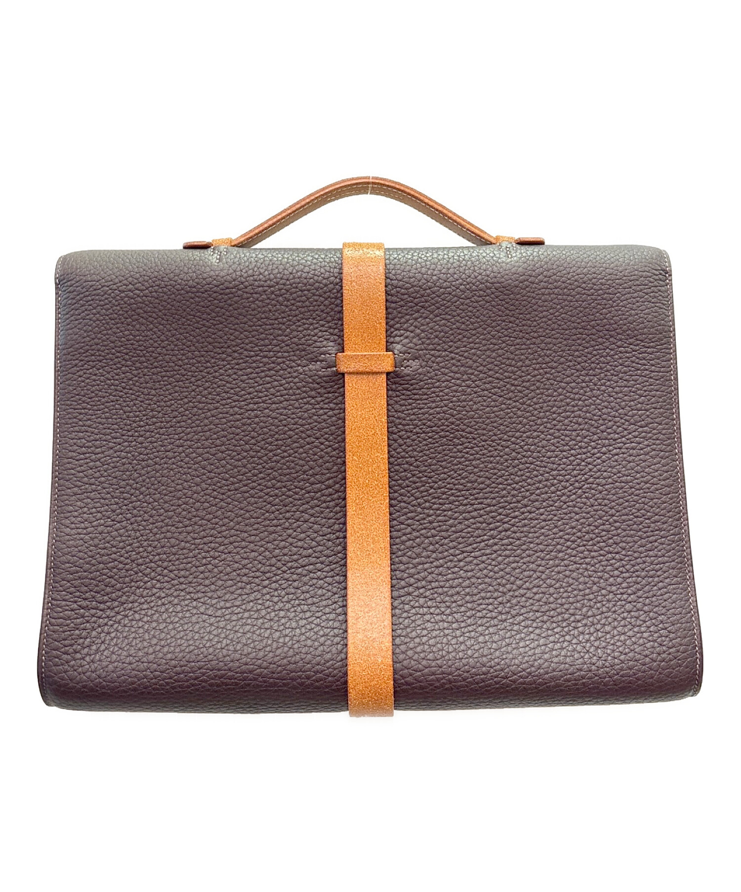 『國男』HERMES エトリヴィエール ドキュメント ビジネスバッグ HERMES】エルメス『エトリヴィエール ドキュメント』□H刻印 2004年