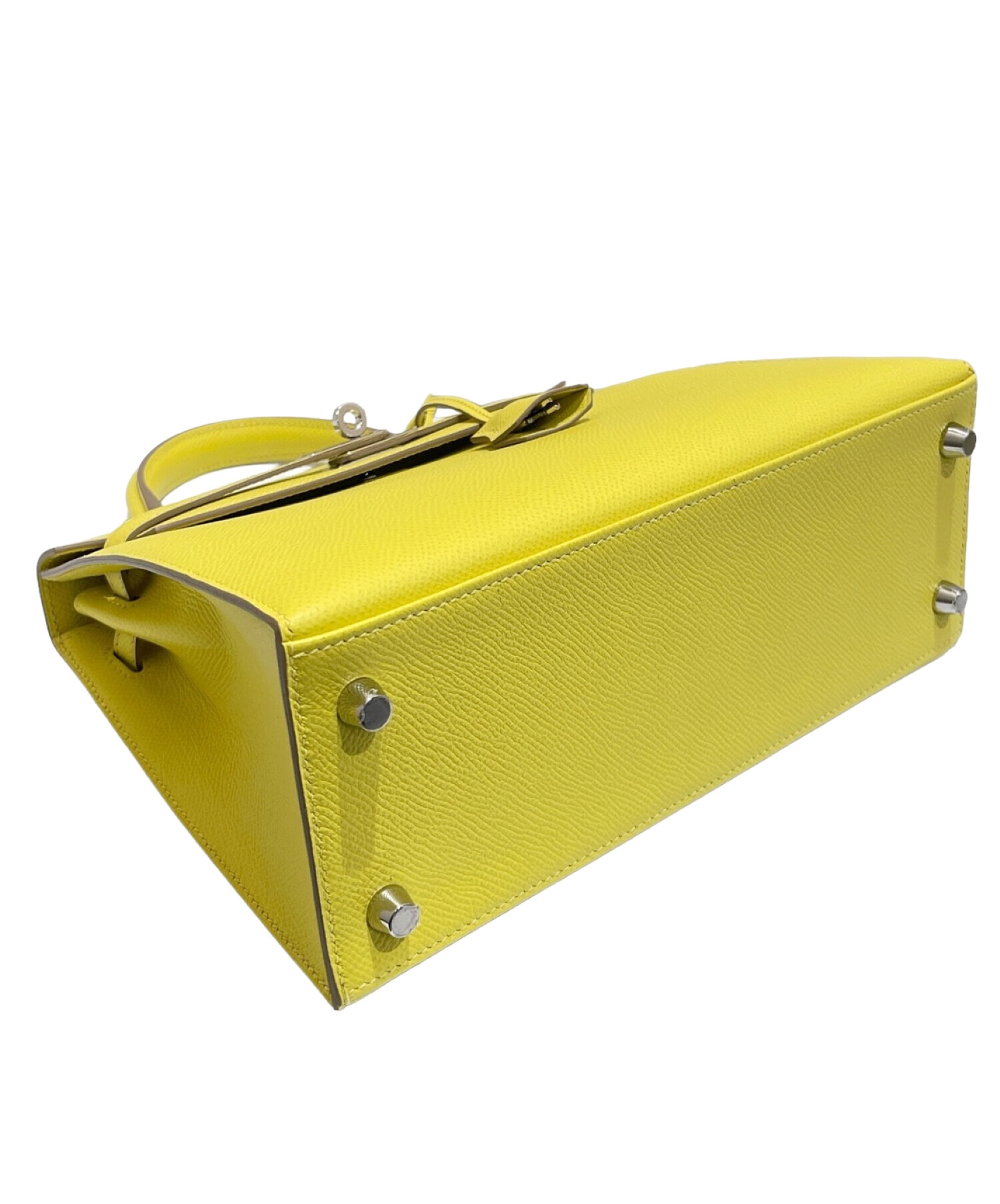 中古・古着通販】HERMES (エルメス) ケリー25 イエロー サイズ:25