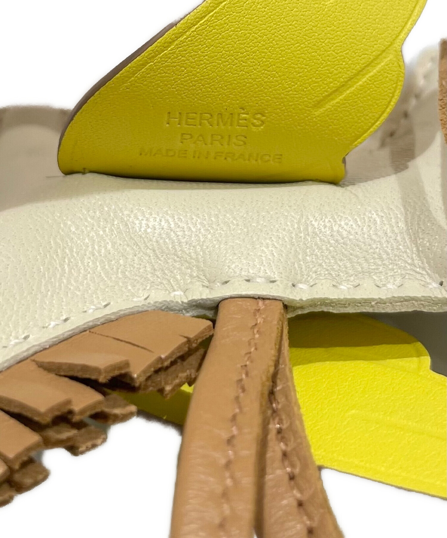 中古・古着通販】HERMES (エルメス) ペガサスチャームPM クレ×ライム