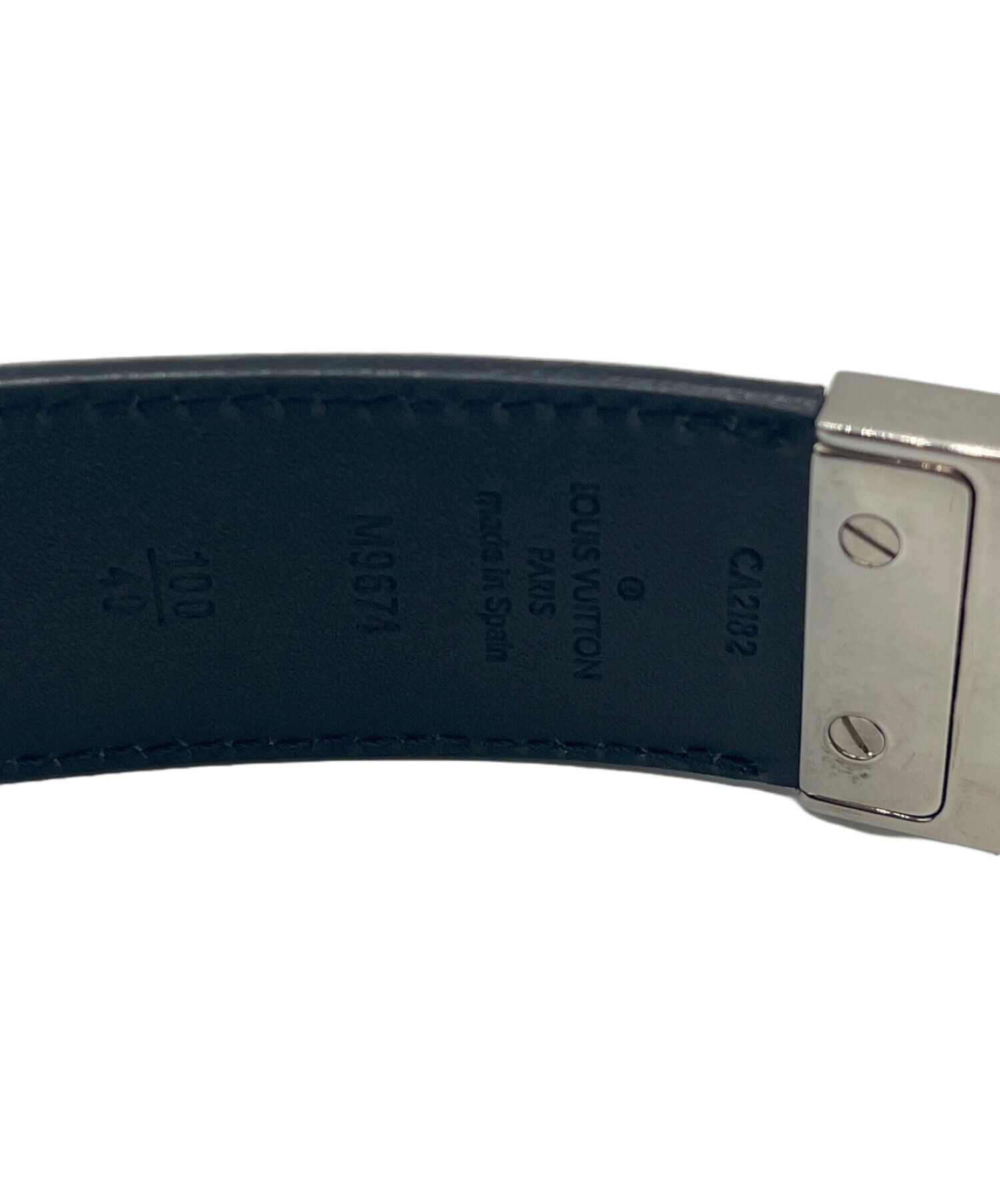 中古・古着通販】LOUIS VUITTON (ルイ ヴィトン) ダミエ レザーベルト