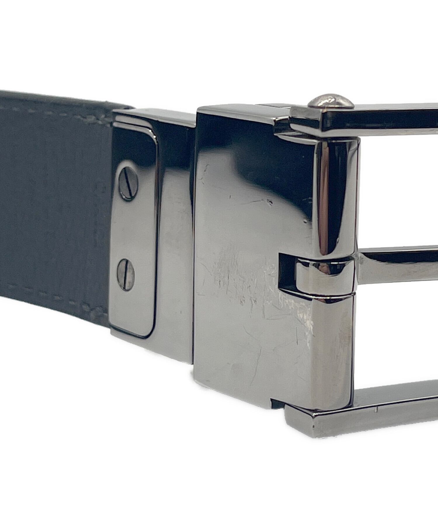 中古・古着通販】LOUIS VUITTON (ルイ ヴィトン) ダミエ レザーベルト