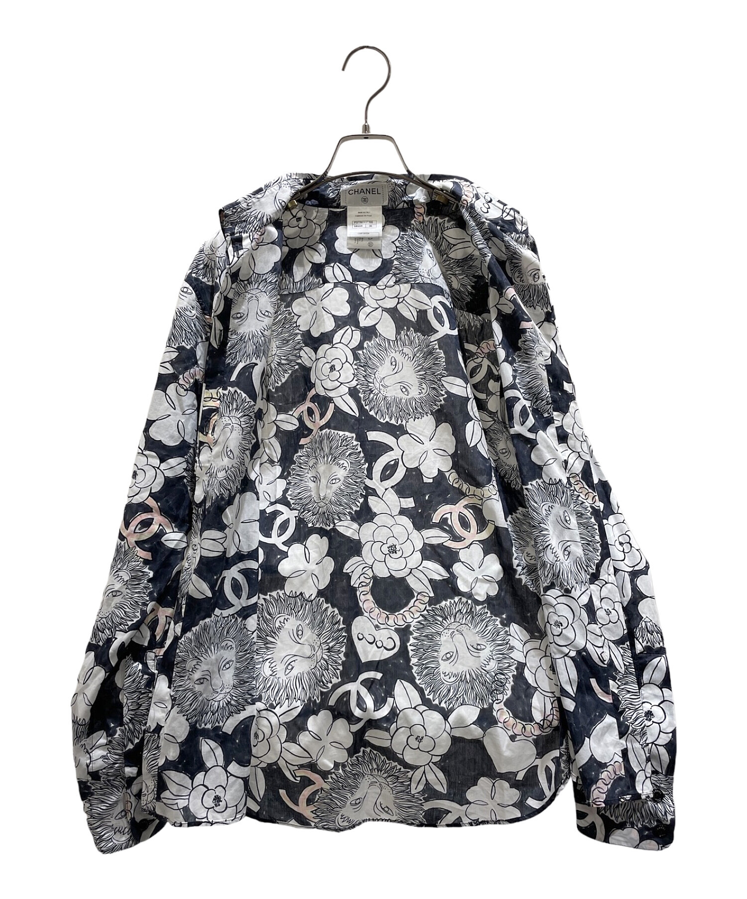 中古・古着通販】CHANEL (シャネル) シャネル ライオンフラワー柄