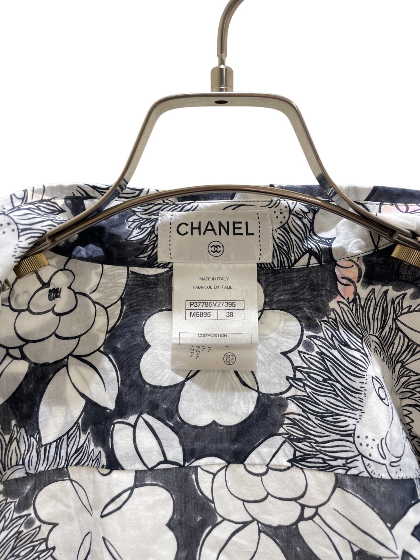 中古・古着通販】CHANEL (シャネル) シャネル ライオンフラワー柄