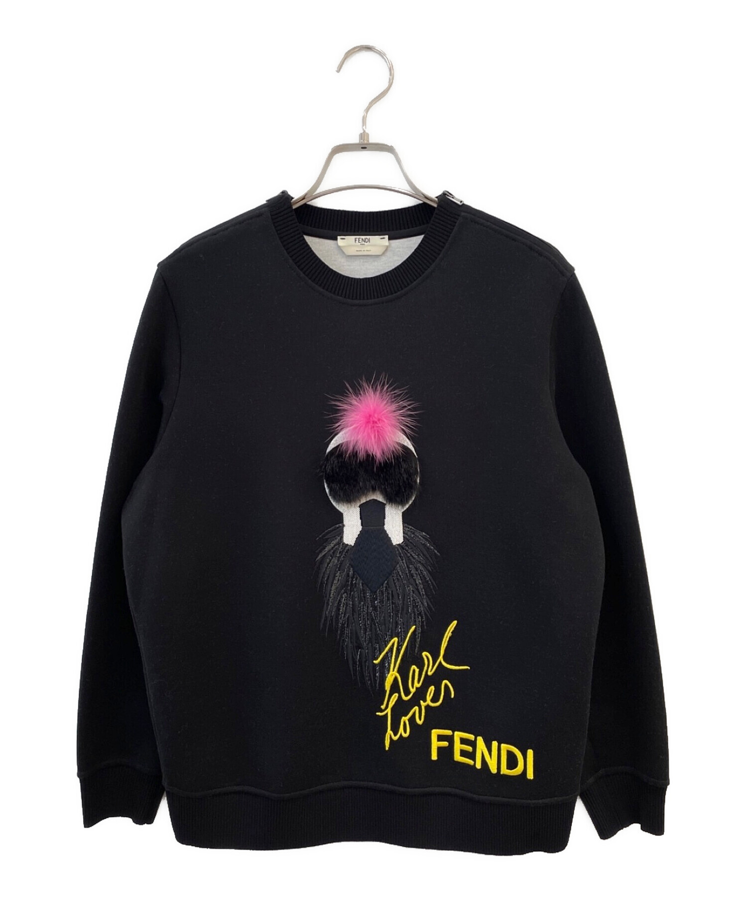 中古・古着通販】FENDI (フェンディ) ファークルーネックスウェット 