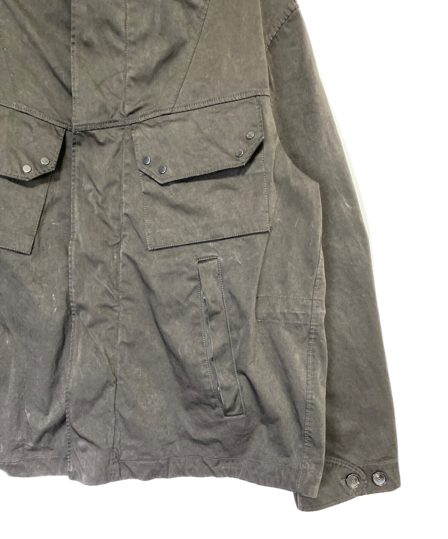 未使用　希少　テンシー　アノラック パーカー　48 カーキ　スプレー 2025年最新】テンシー TEN C アノラックの人気アイテム - メルカリ