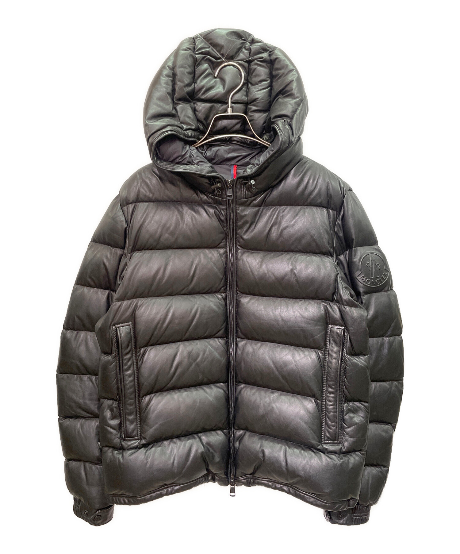 中古・古着通販】MONCLER (モンクレール) GEBROULAZ/ラムレザー ダウン