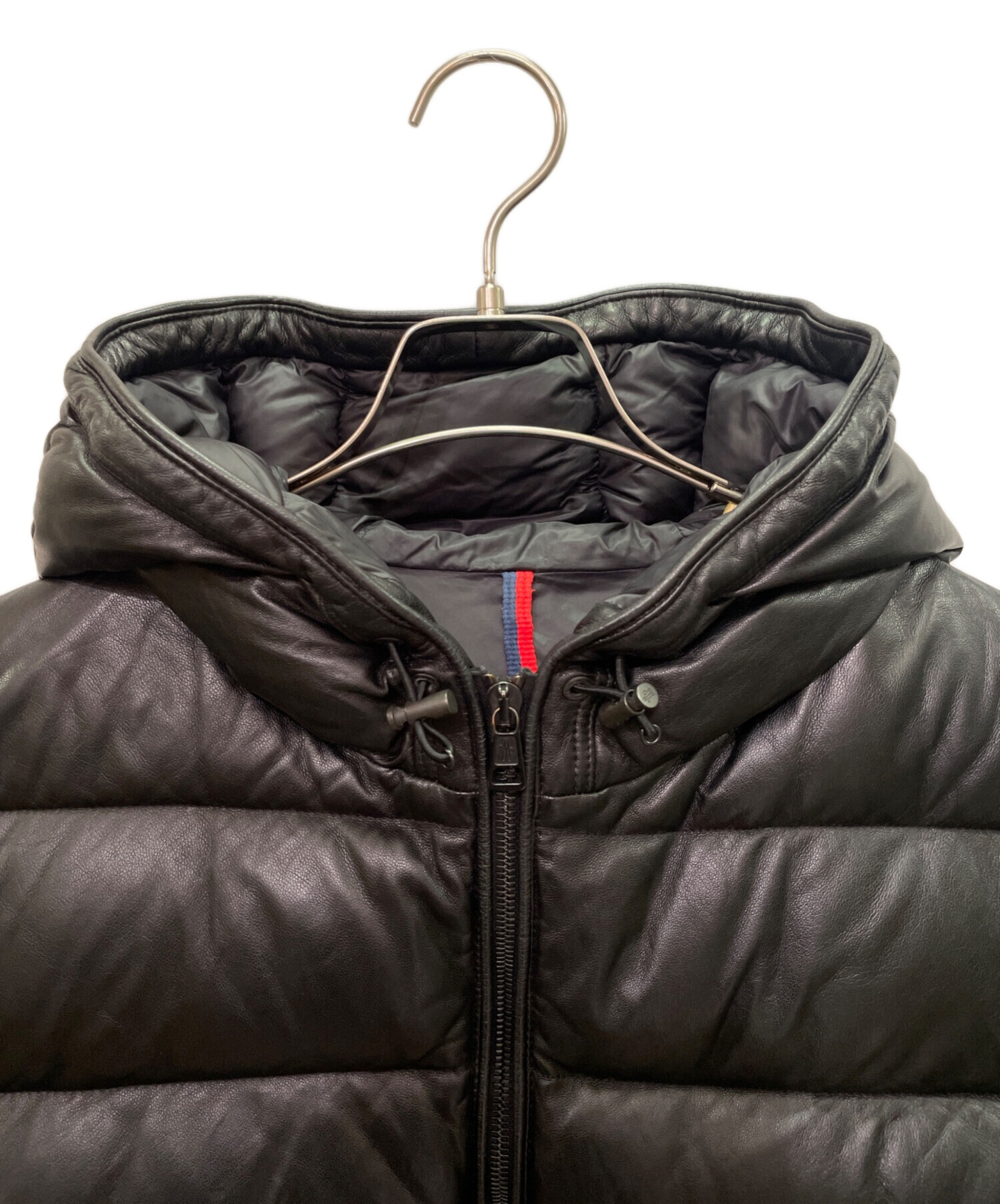 中古・古着通販】MONCLER (モンクレール) GEBROULAZ/ラムレザー ダウン