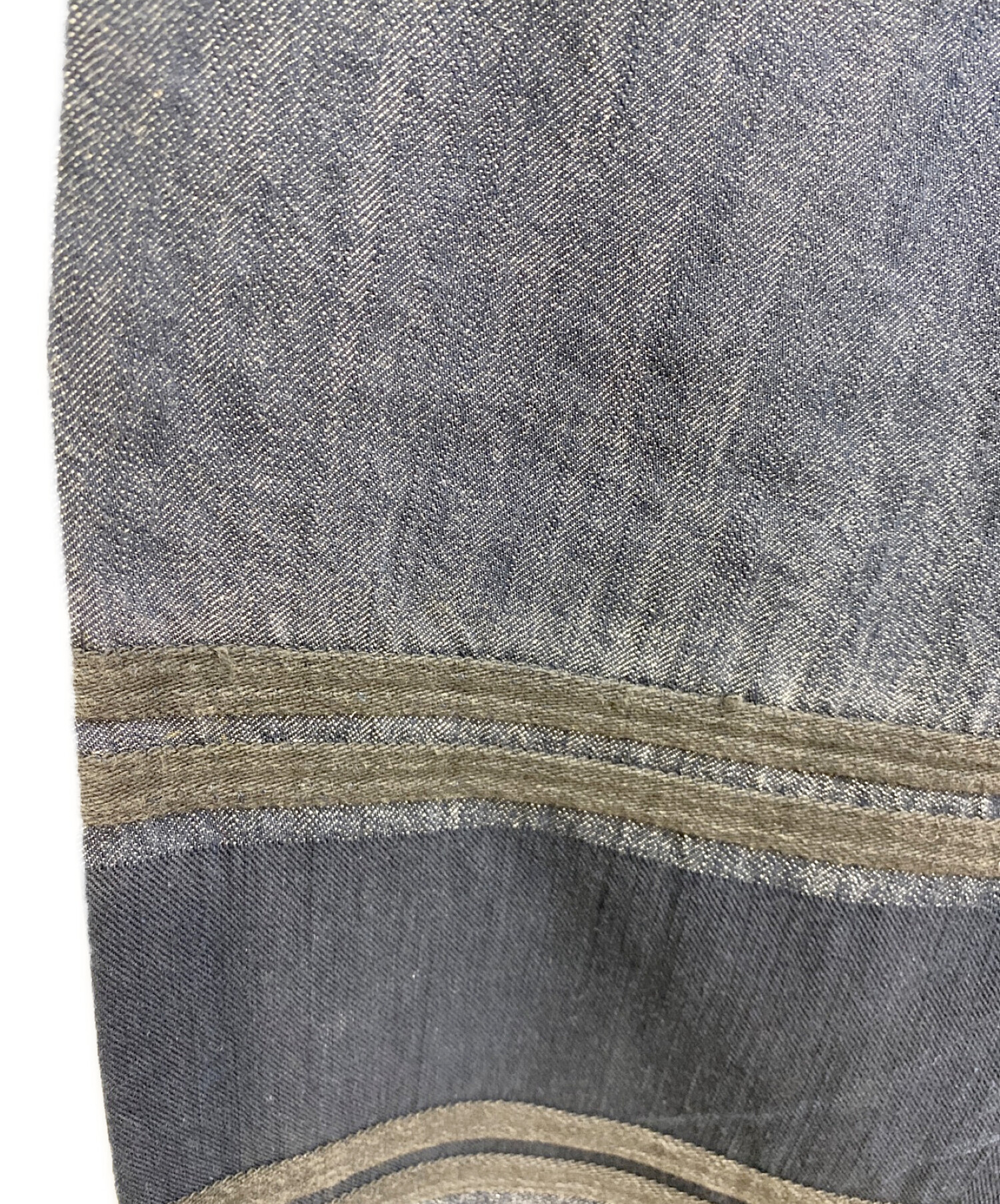 中古・古着通販】ISSEY MIYAKE (イッセイミヤケ) Pattern Denim Pants