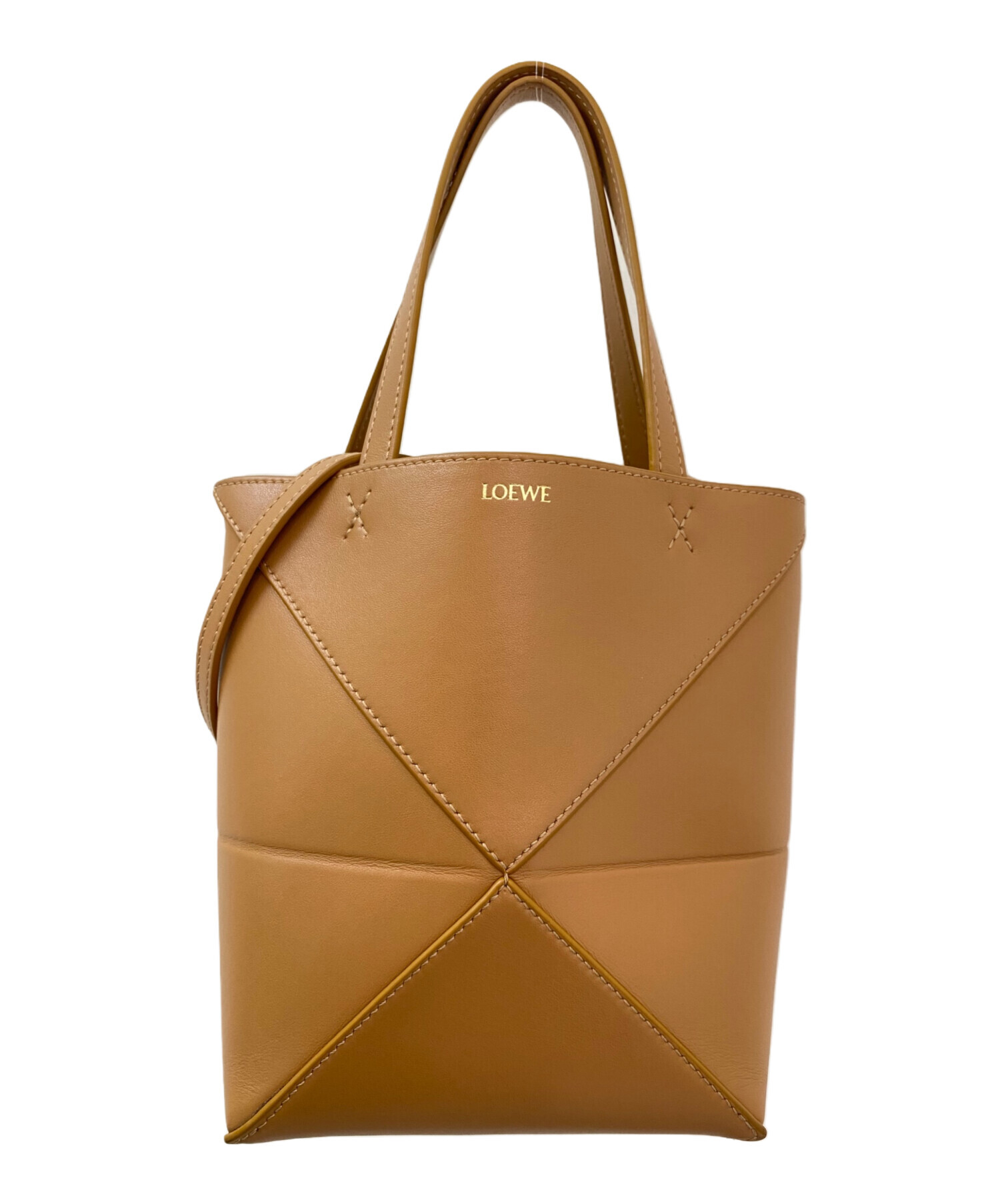 中古・古着通販】LOEWE (ロエベ) パズルフォルドミニ キャメル サイズ 