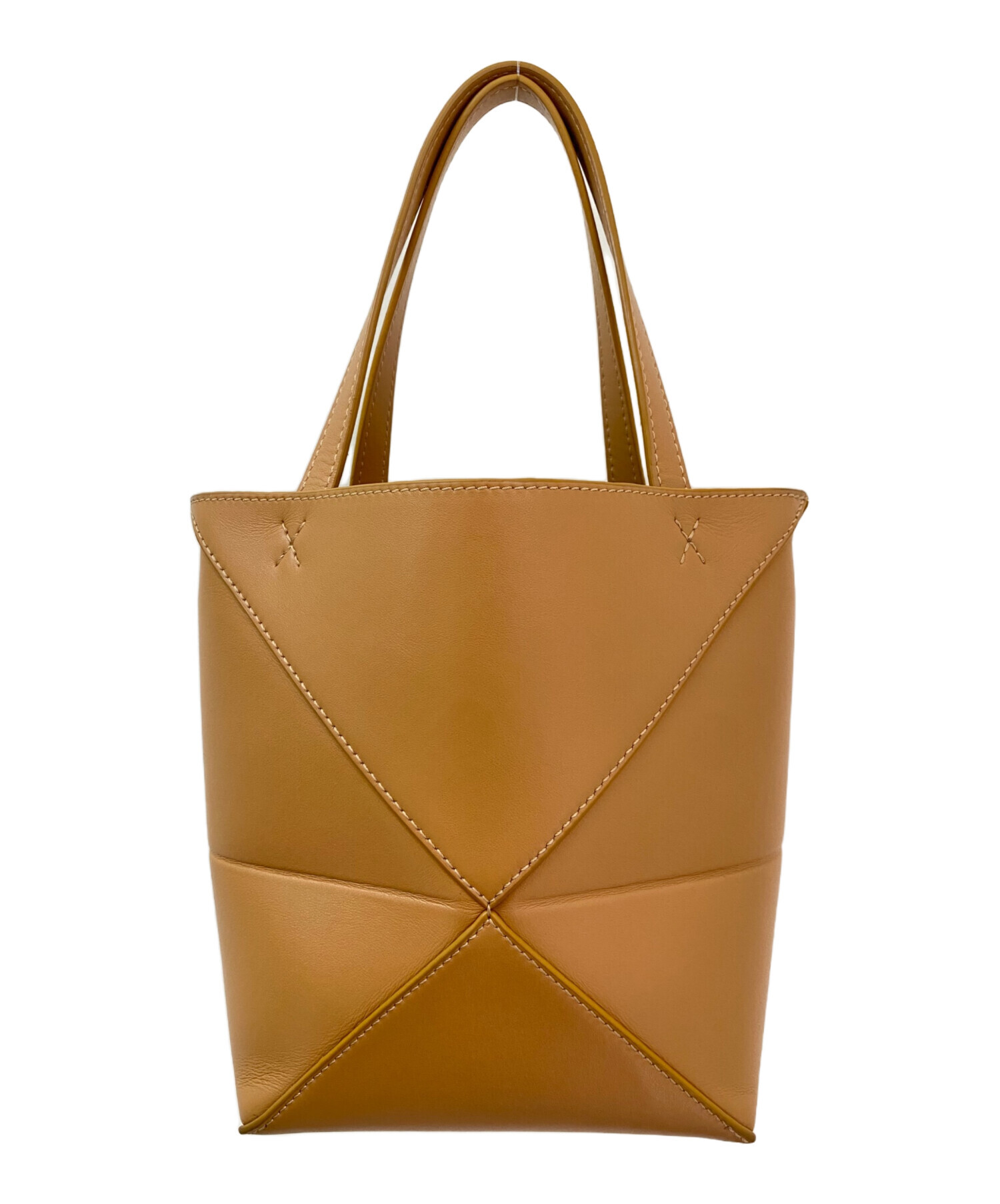 中古・古着通販】LOEWE (ロエベ) パズルフォルドミニ キャメル サイズ 