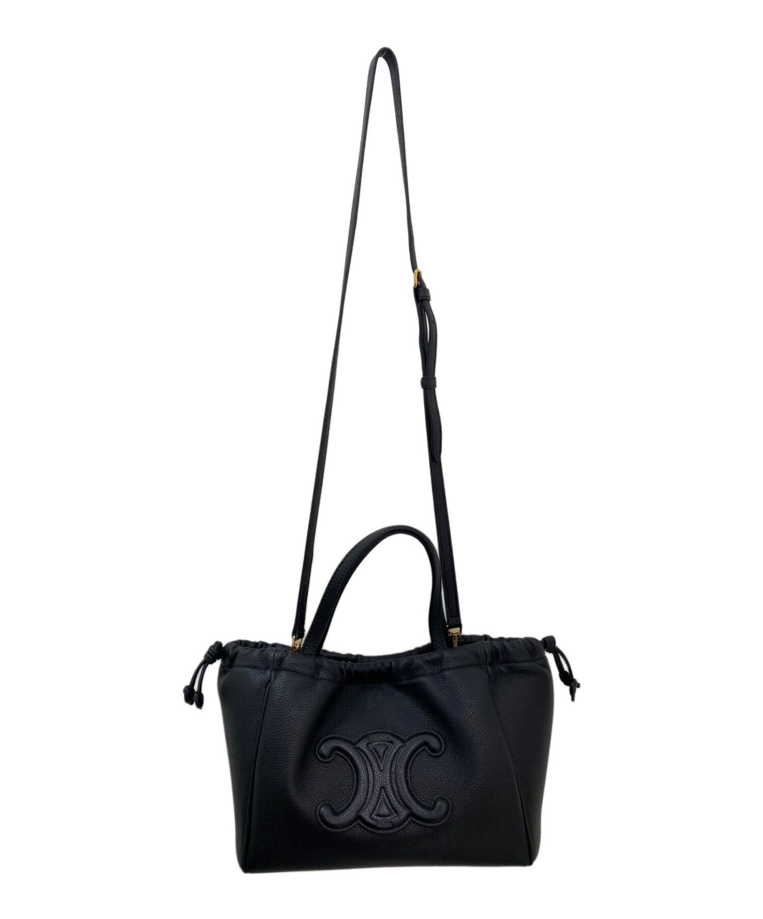 中古・古着通販】CELINE (セリーヌ) スモールカバ ドローストリング 