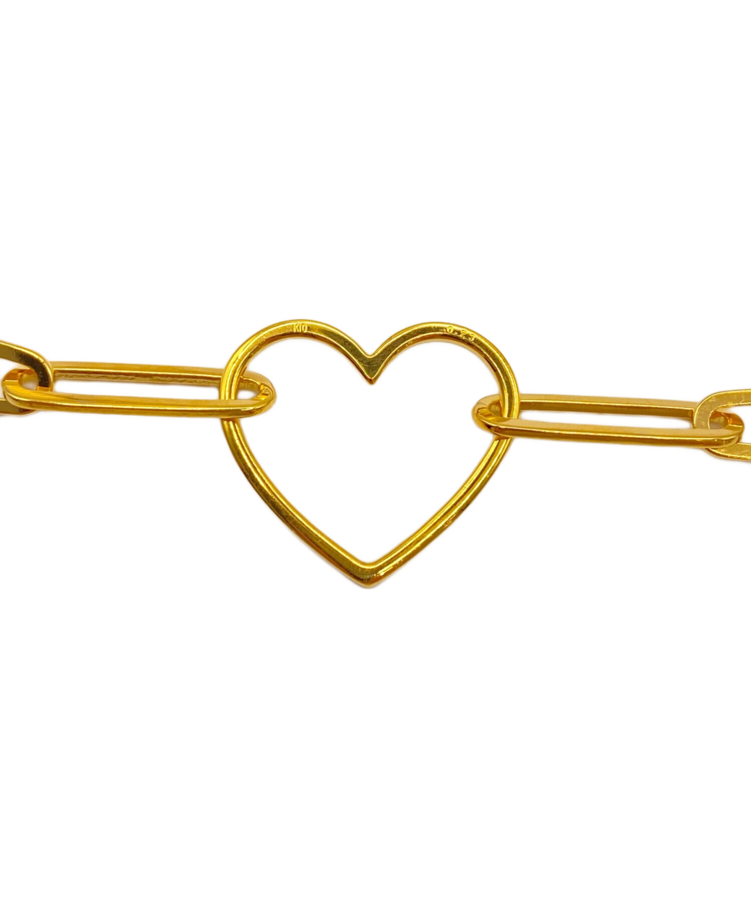 中古・古着通販】Bijou de M (ビジュードエム) ハートチェーン