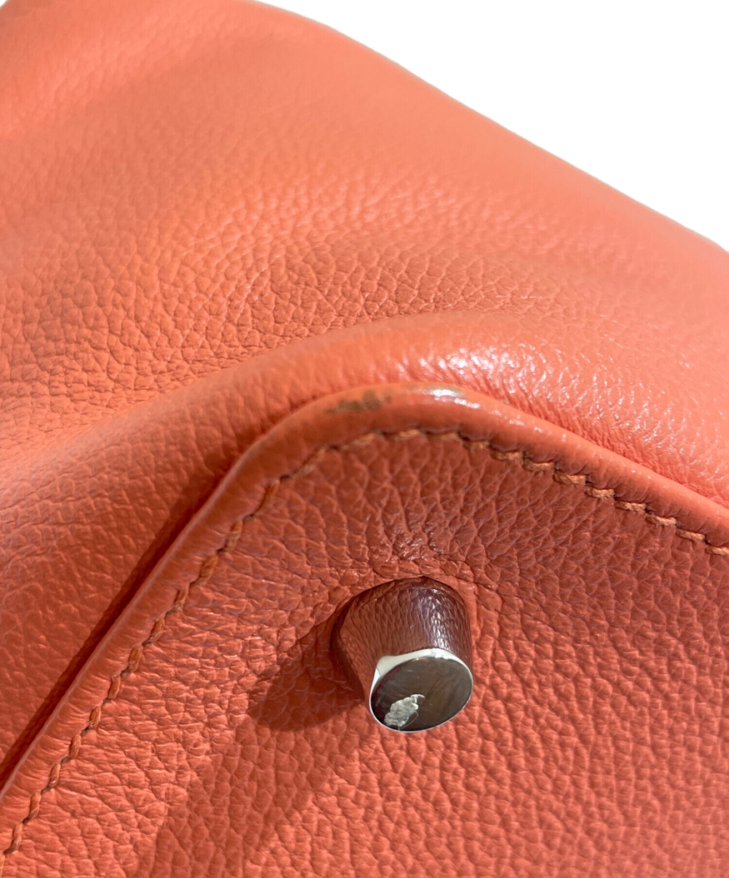 中古・古着通販】HERMES (エルメス) ツールボックス20 ピンク×シルバー