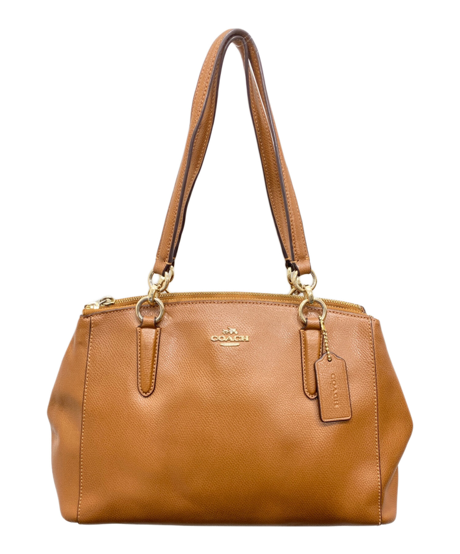 中古・古着通販】COACH (コーチ) 2WAYバッグ ブラウン｜ブランド・古着 
