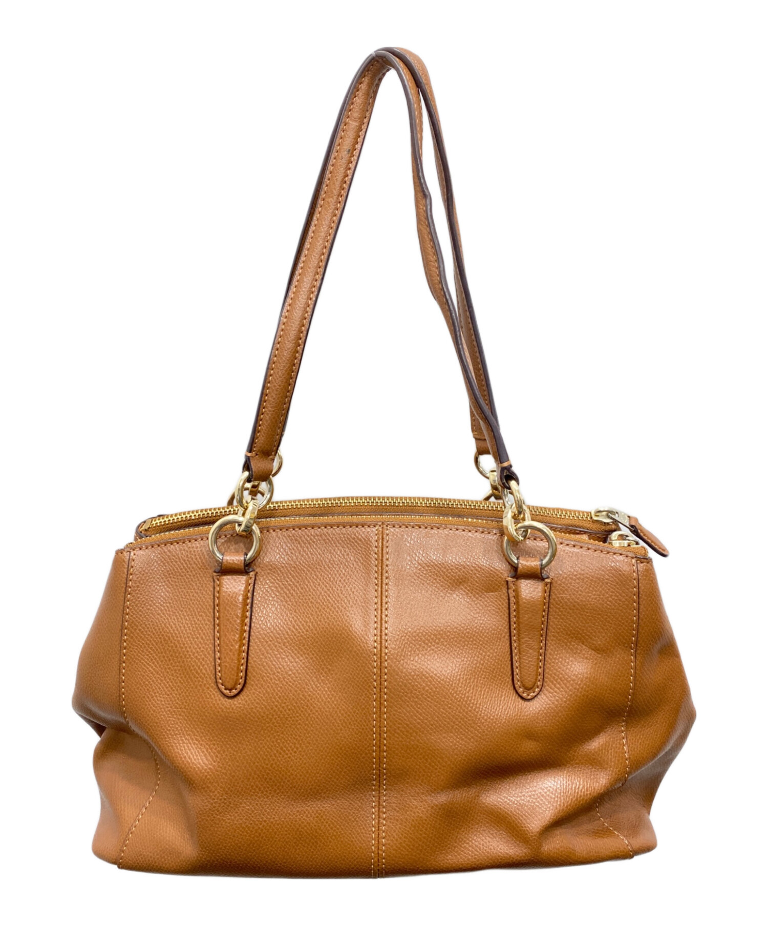 中古・古着通販】COACH (コーチ) 2WAYバッグ ブラウン｜ブランド・古着 