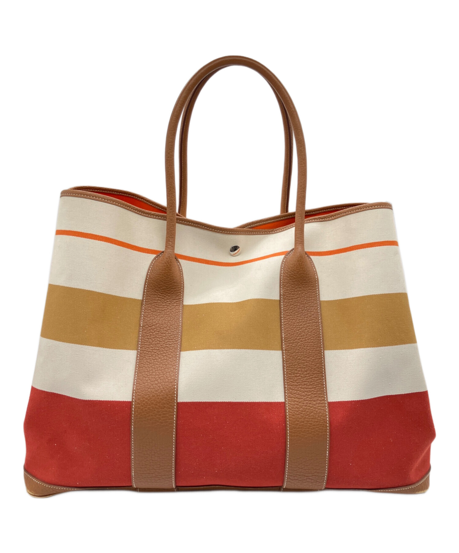 中古・古着通販】HERMES (エルメス) ガーデンパーティGM マルチカラー 