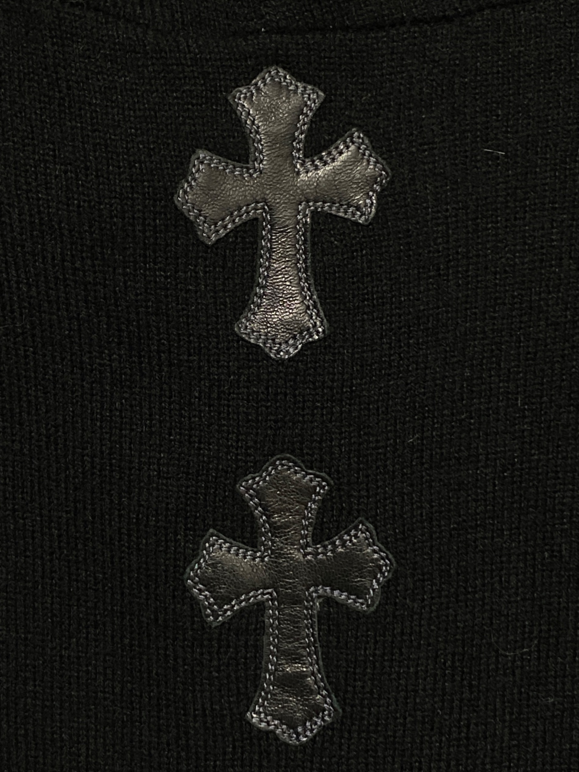 中古・古着通販】CHROME HEARTS (クロムハーツ) カシミヤジップニット