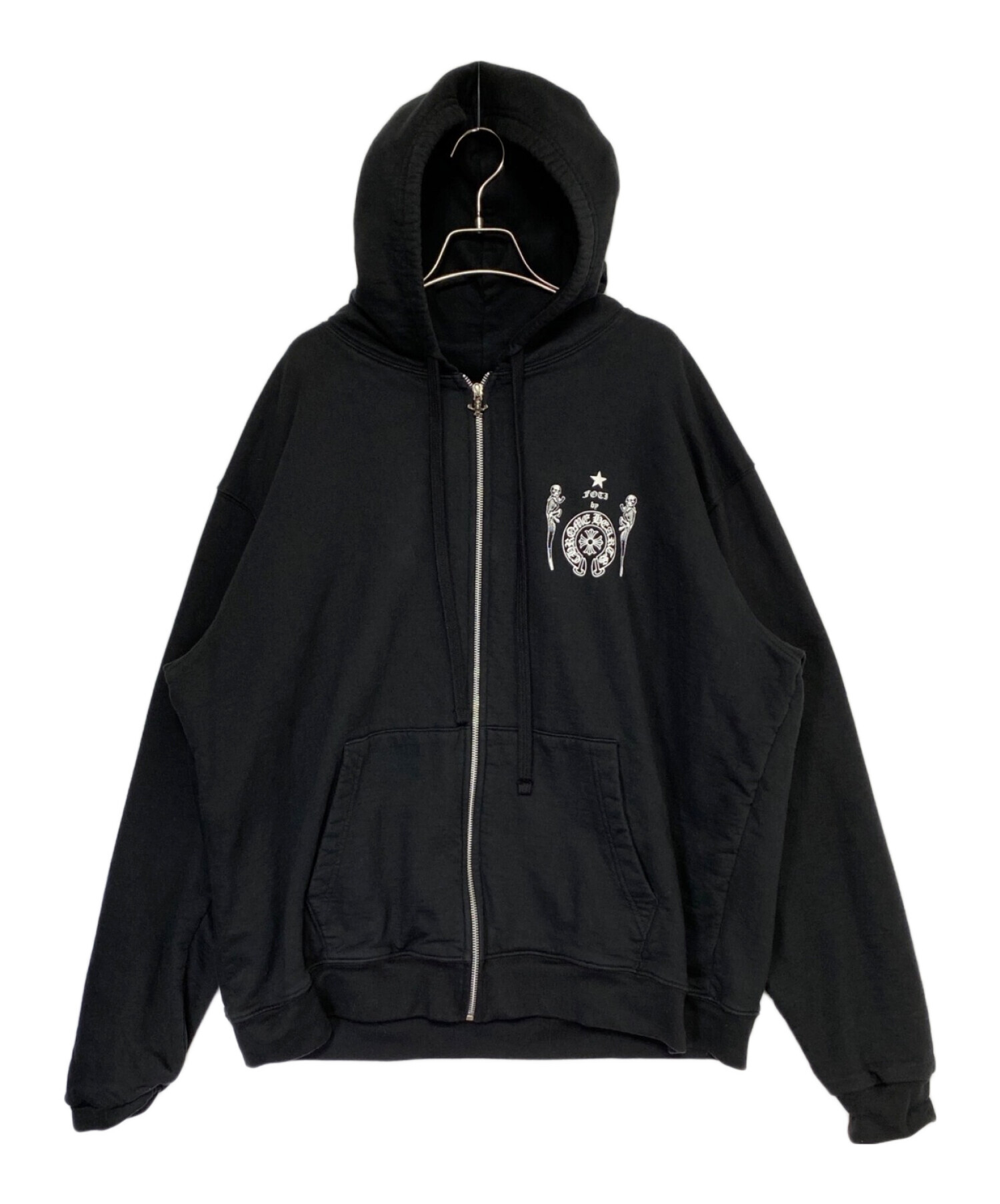 クロムハーツ ジョー フォティ ジップパーカー Lサイズ 古着 中古・古着通販】CHROME HEARTS (クロムハーツ) JOE FOTI (ジョー