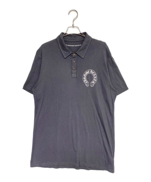 CHROME HEARTSクロムハーツ ポロシャツ 中古・古着通販】CHROME HEARTS (クロムハーツ) ポロシャツ グレー