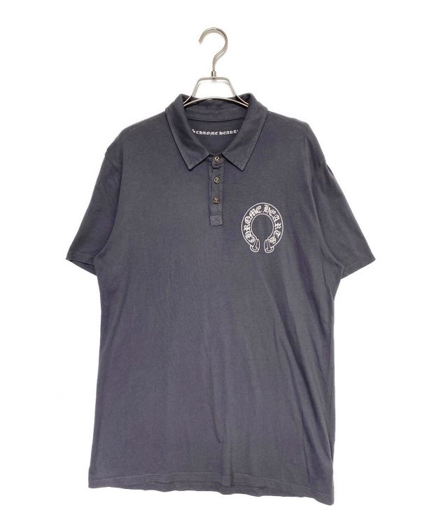 中古・古着通販】CHROME HEARTS (クロムハーツ) ポロシャツ グレー