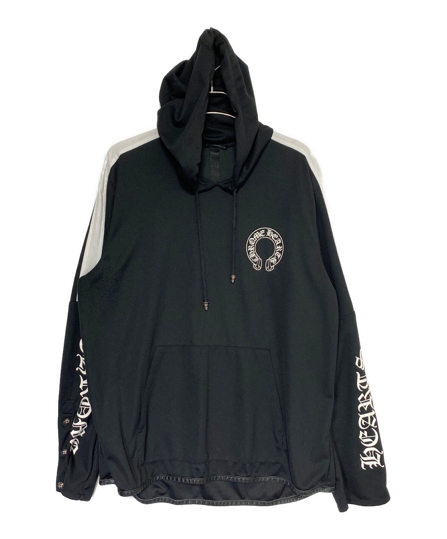 中古・古着通販】CHROME HEARTS (クロムハーツ) レザーパイピング袖