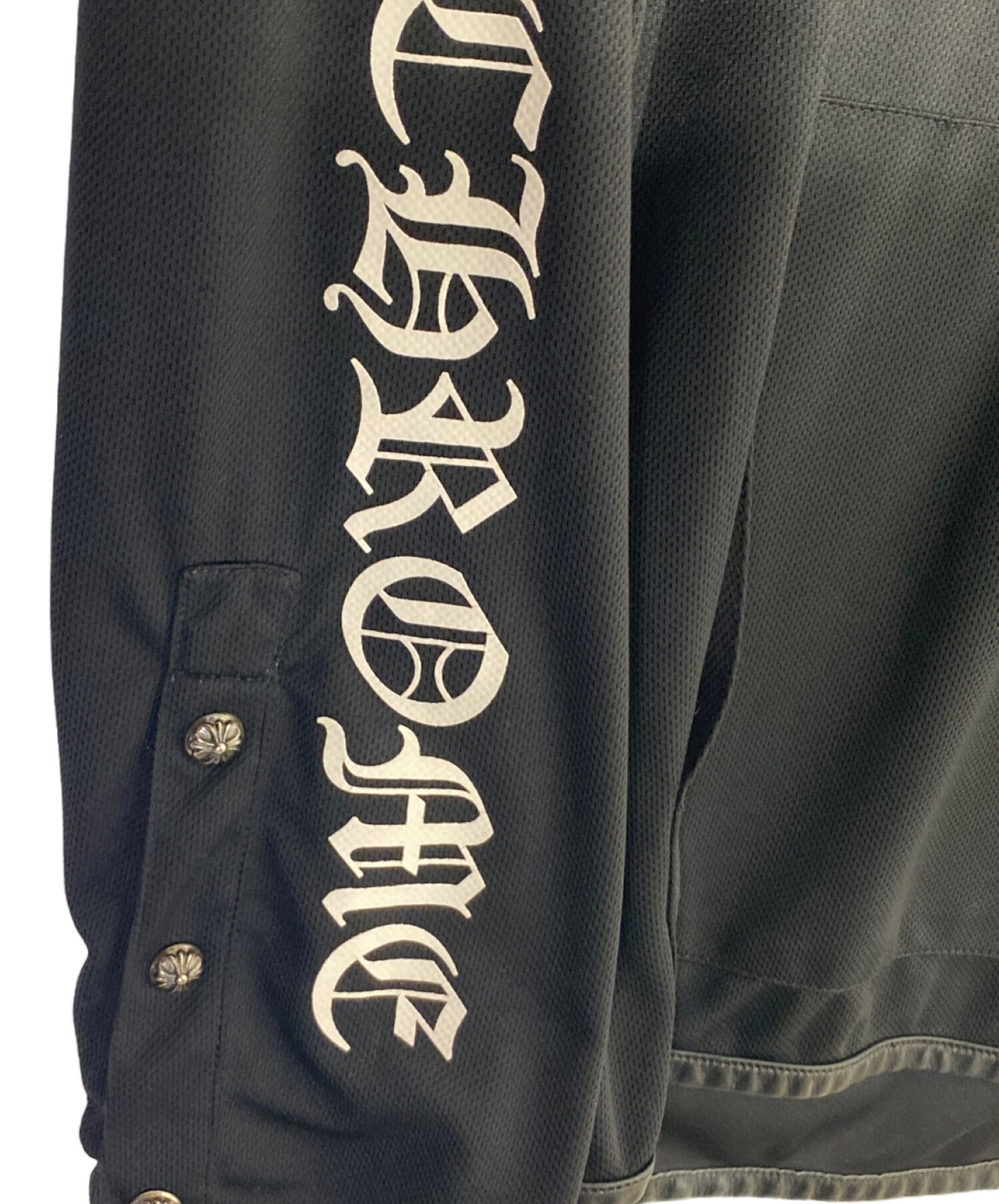 中古・古着通販】CHROME HEARTS (クロムハーツ) レザーパイピング袖