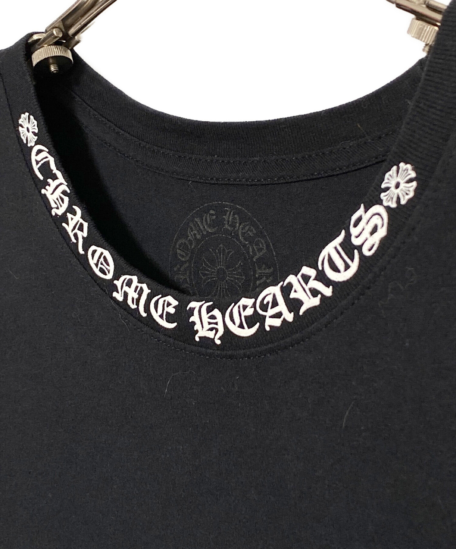 中古・古着通販】CHROME HEARTS (クロムハーツ) ネックロゴポケットT
