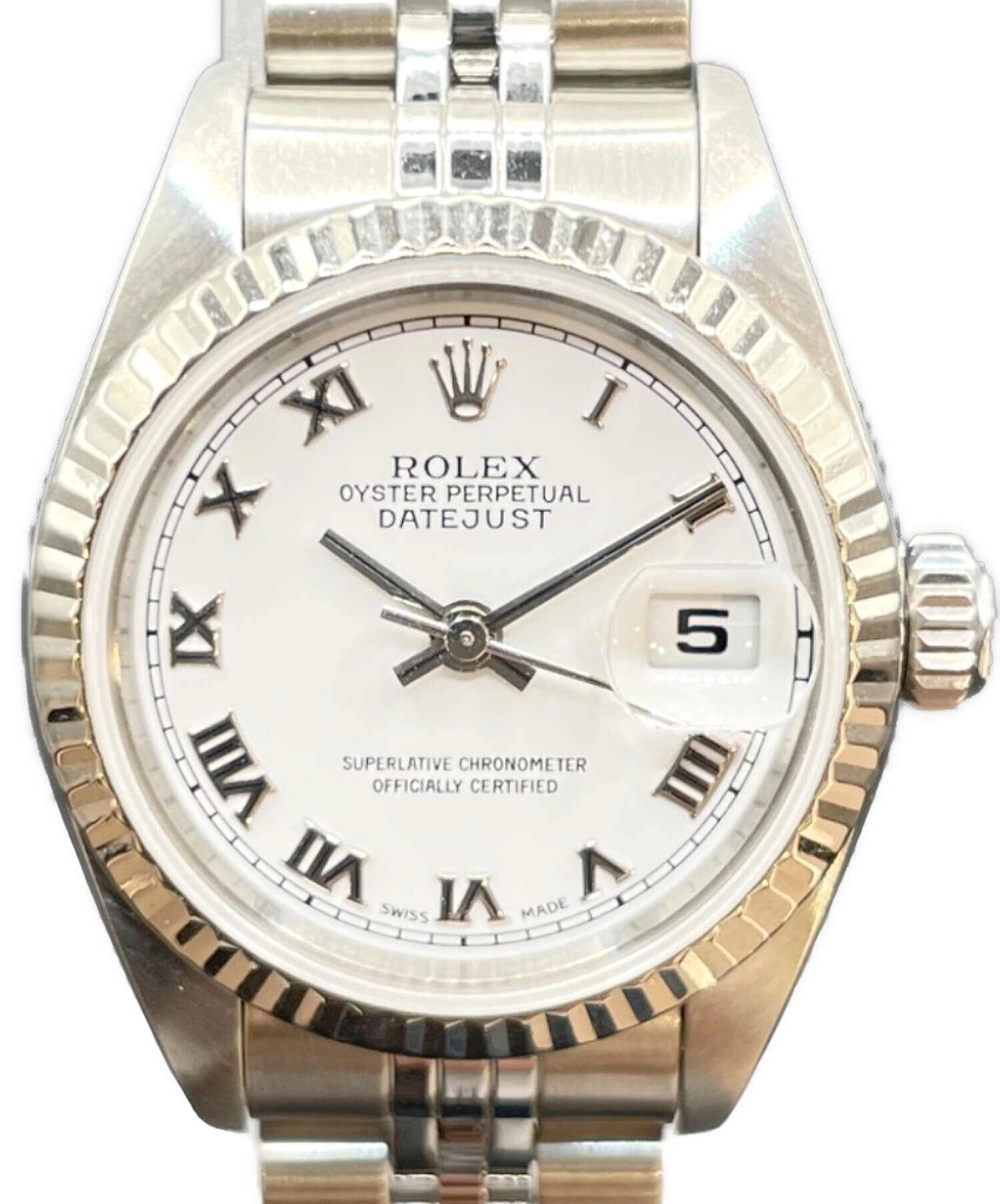 中古・古着通販】ROLEX (ロレックス) デイトジャスト26 Ref.79174 白