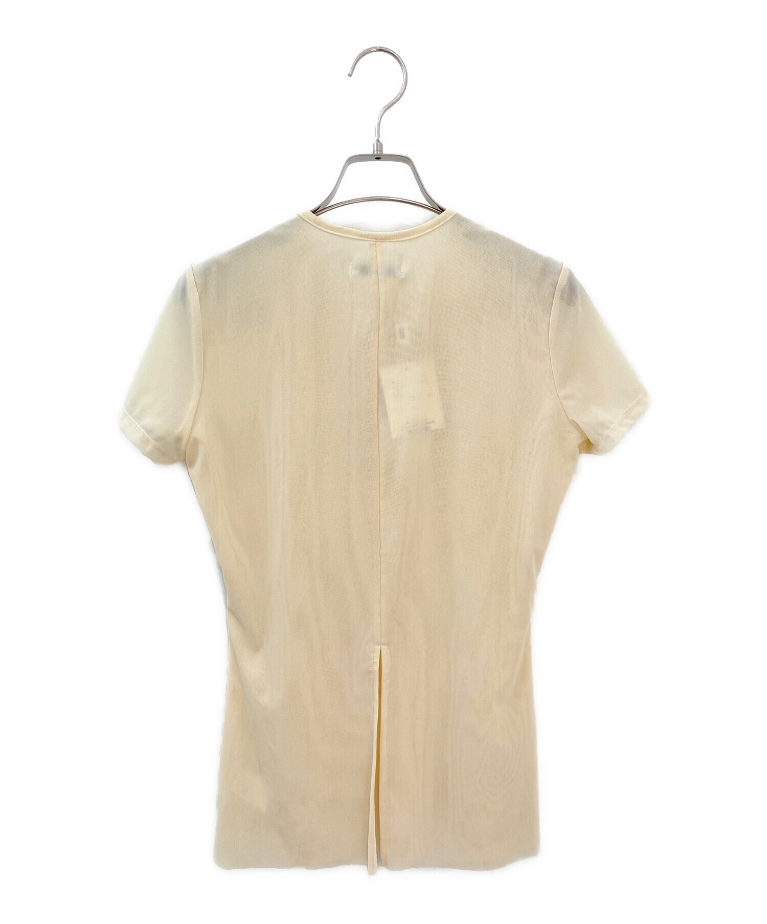 中古・古着通販】CLANE (クラネ) SHEER MESH HALF SLEEVE TOPS 