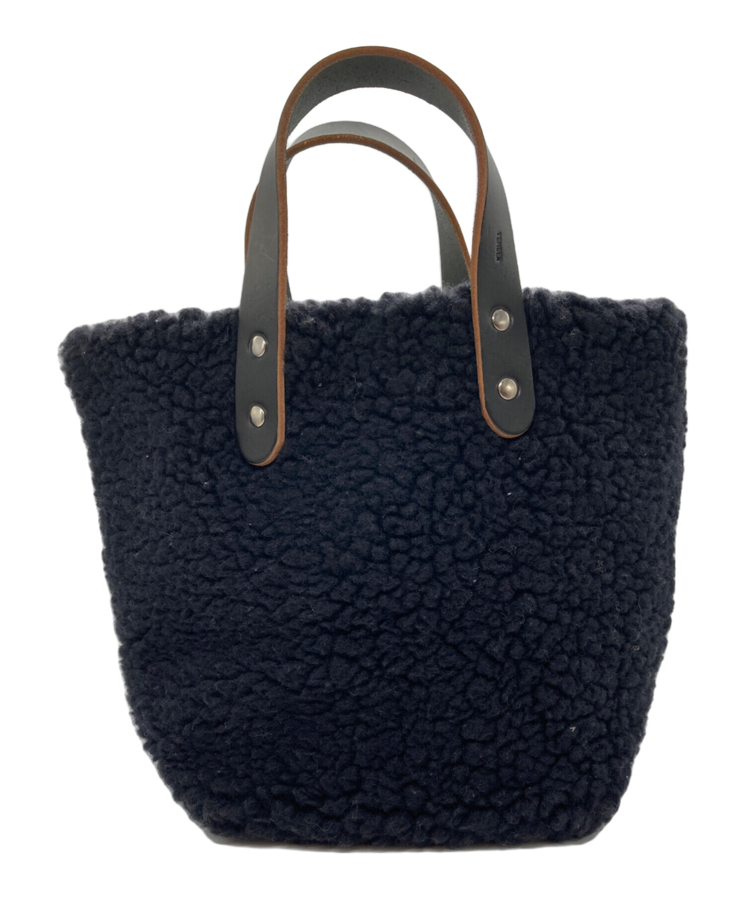 中古・古着通販】TEMBEA (テンベア) ボアトートバッグ ブラック  