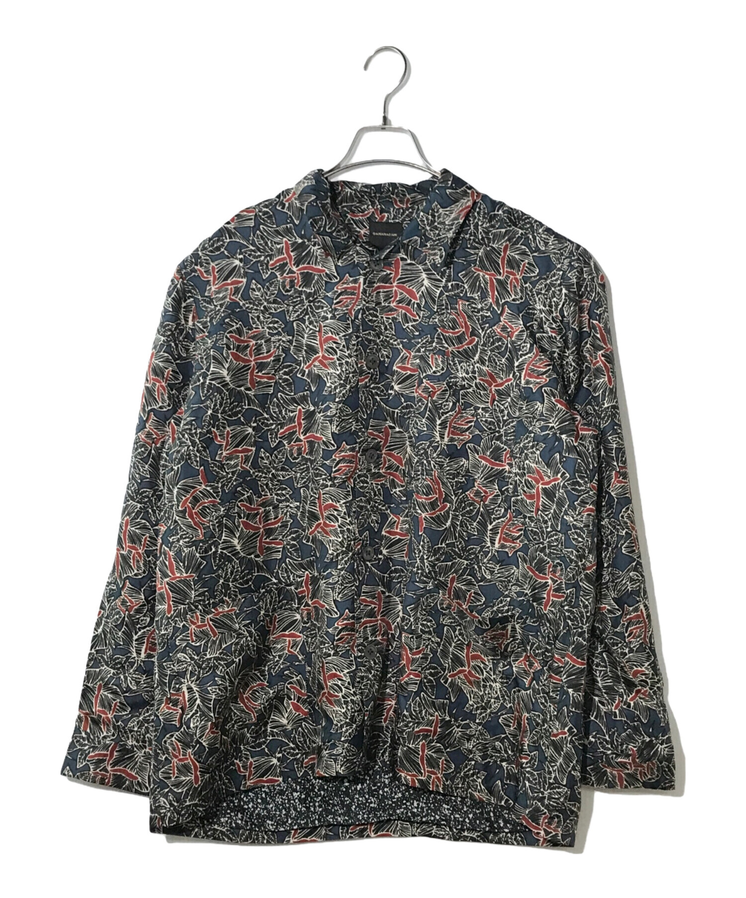 中古・古着通販】BANANATIME (バナナタイム) 長袖シャツ ネイビー