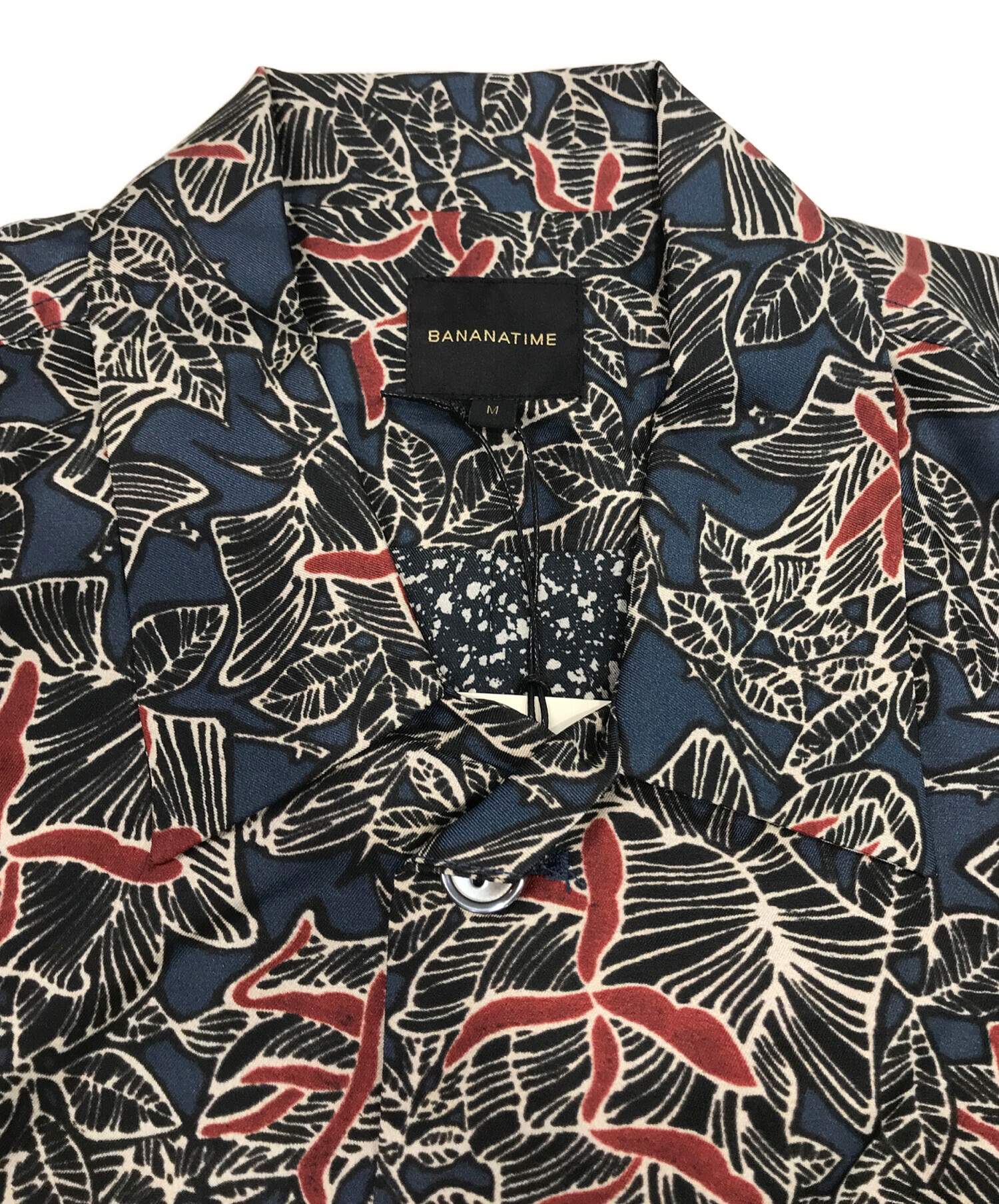 中古・古着通販】BANANATIME (バナナタイム) 長袖シャツ ネイビー