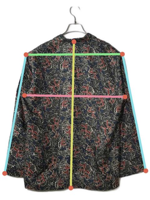 中古・古着通販】BANANATIME (バナナタイム) 長袖シャツ ネイビー