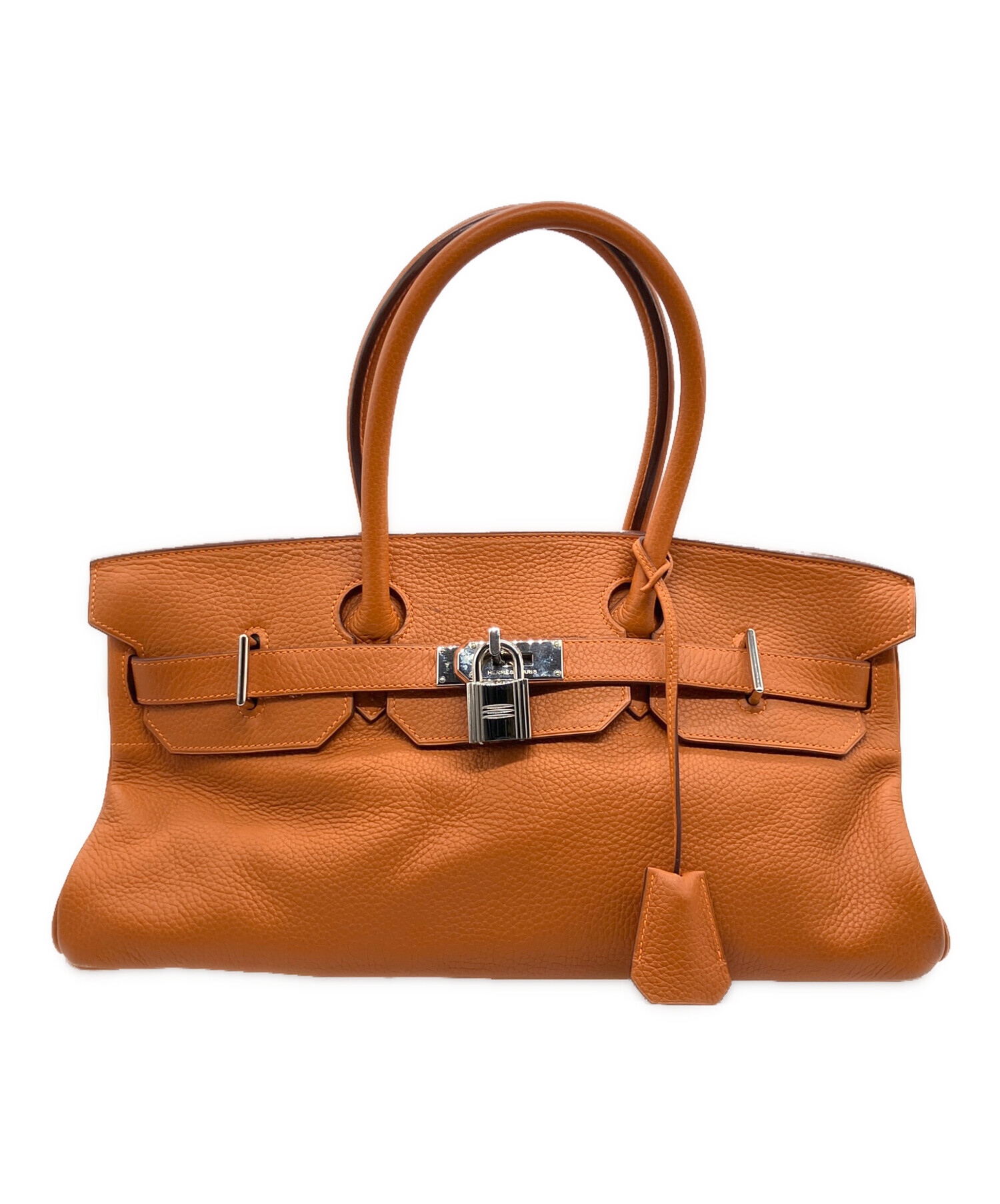 中古・古着通販】HERMES (エルメス) ハンドバッグ オレンジ｜ブランド