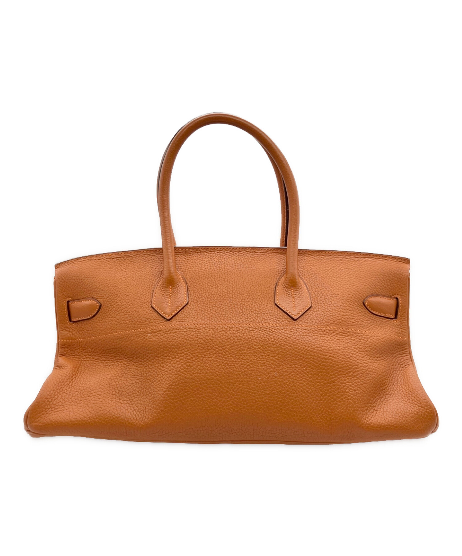 HERMES エルメス ハンドバッグ レディース 【古着】【中古】 中古・古着通販】HERMES (エルメス) ハンドバッグ オレンジ｜ブランド