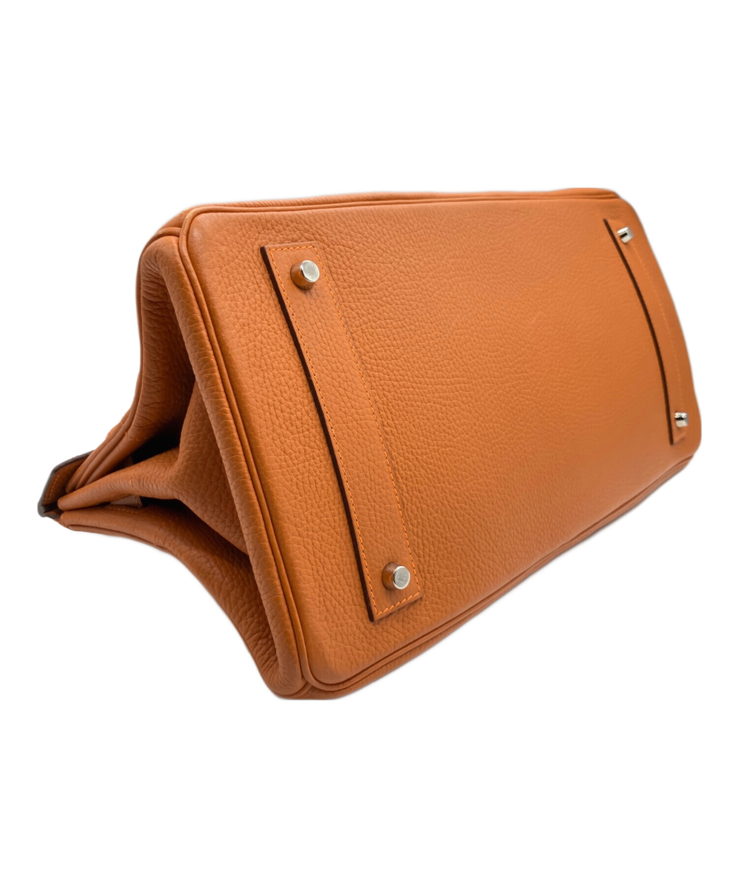 中古・古着通販】HERMES (エルメス) ハンドバッグ オレンジ｜ブランド