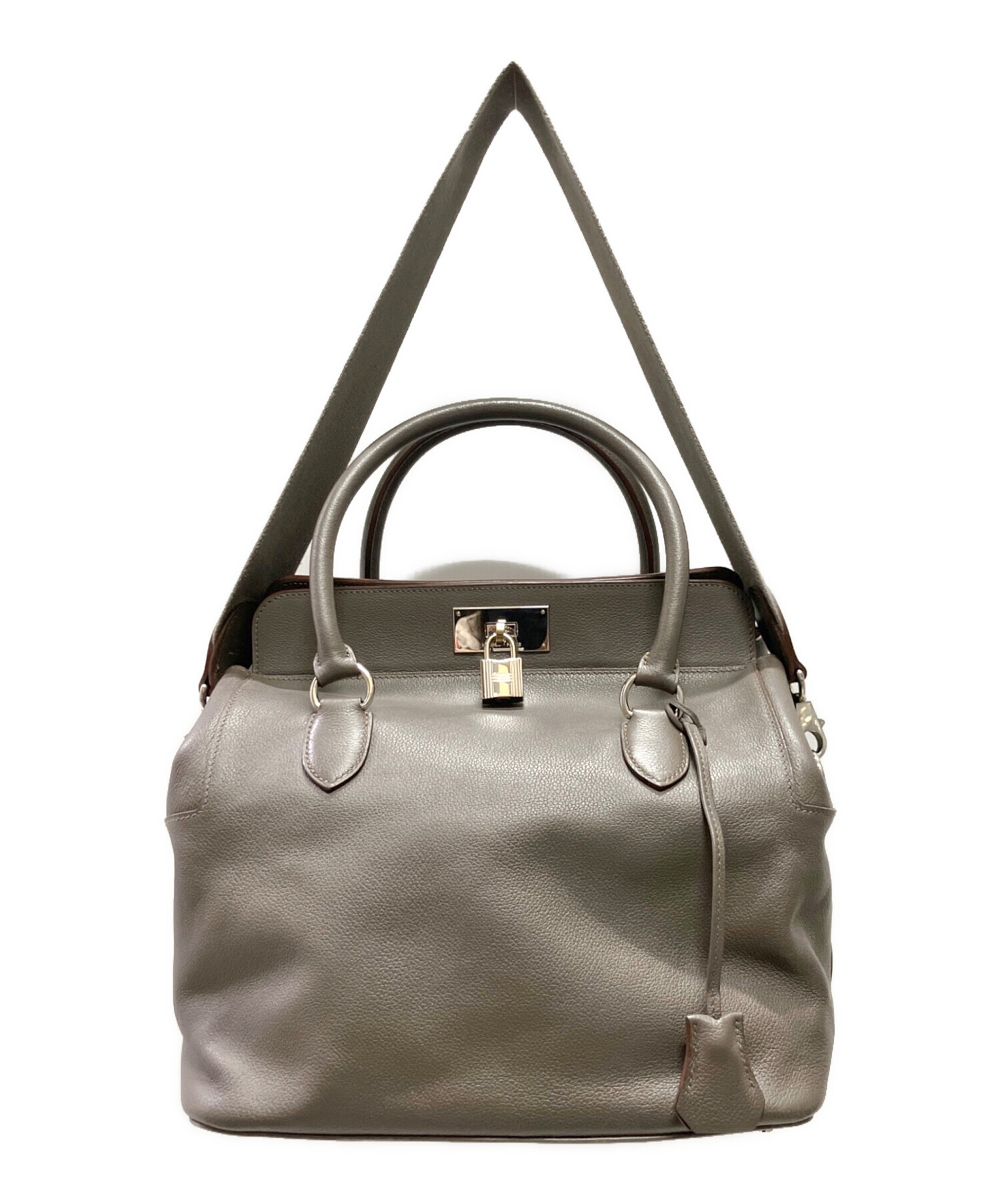 中古・古着通販】HERMES (エルメス) ツールボックス26 グレー サイズ 