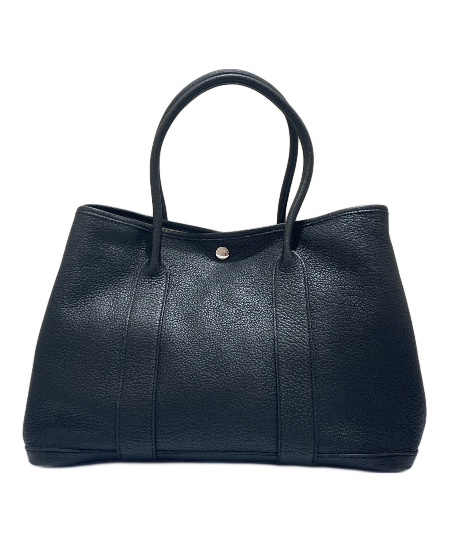 中古・古着通販】HERMES (エルメス) ガーデンパーティPM ブラック