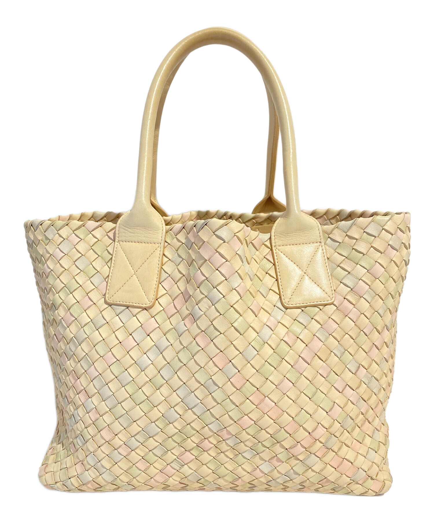 中古・古着通販】BOTTEGA VENETA (ボッテガベネタ) カバPM クリーム 