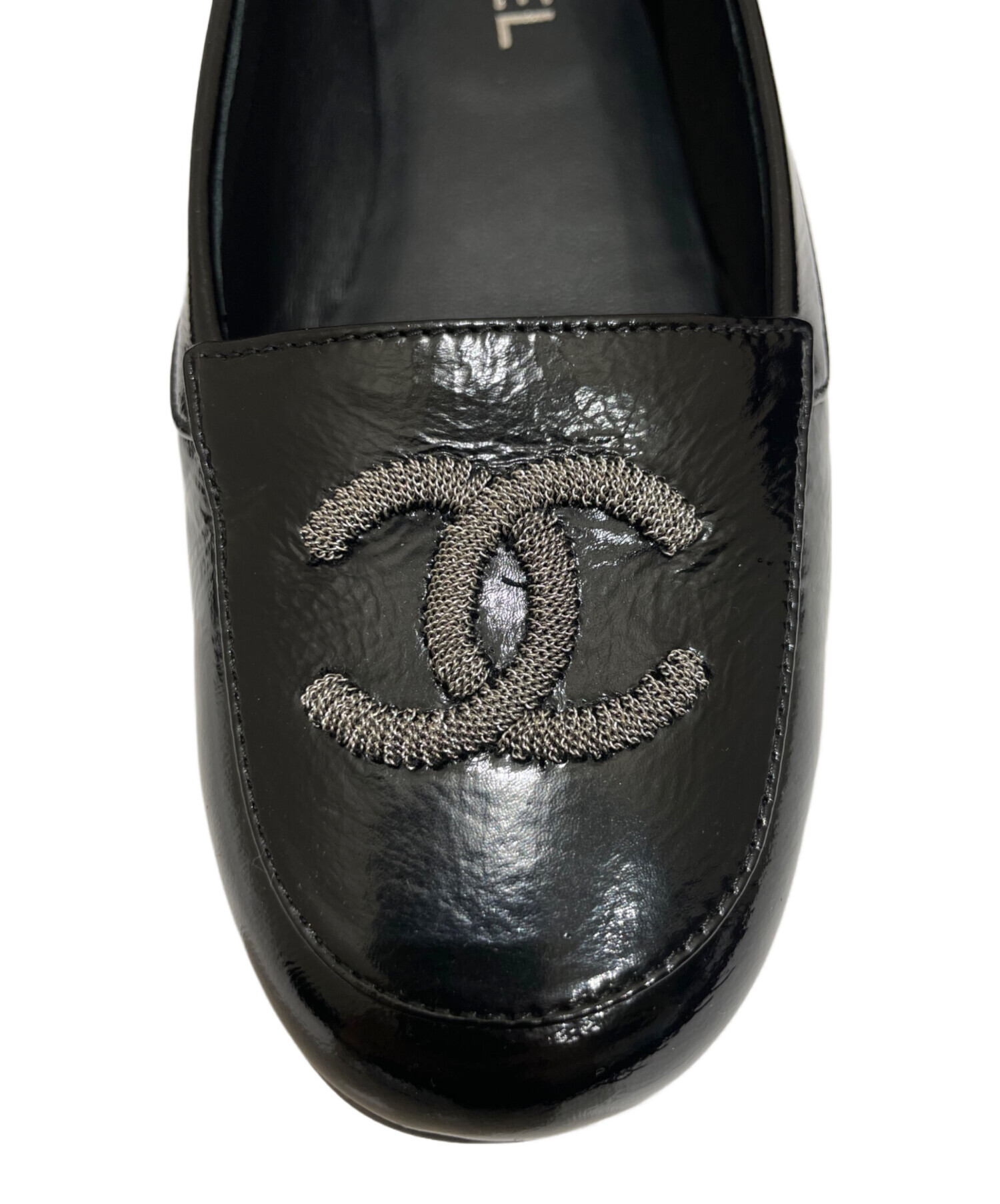 中古・古着通販】CHANEL (シャネル) ココマークパンプス ブラック