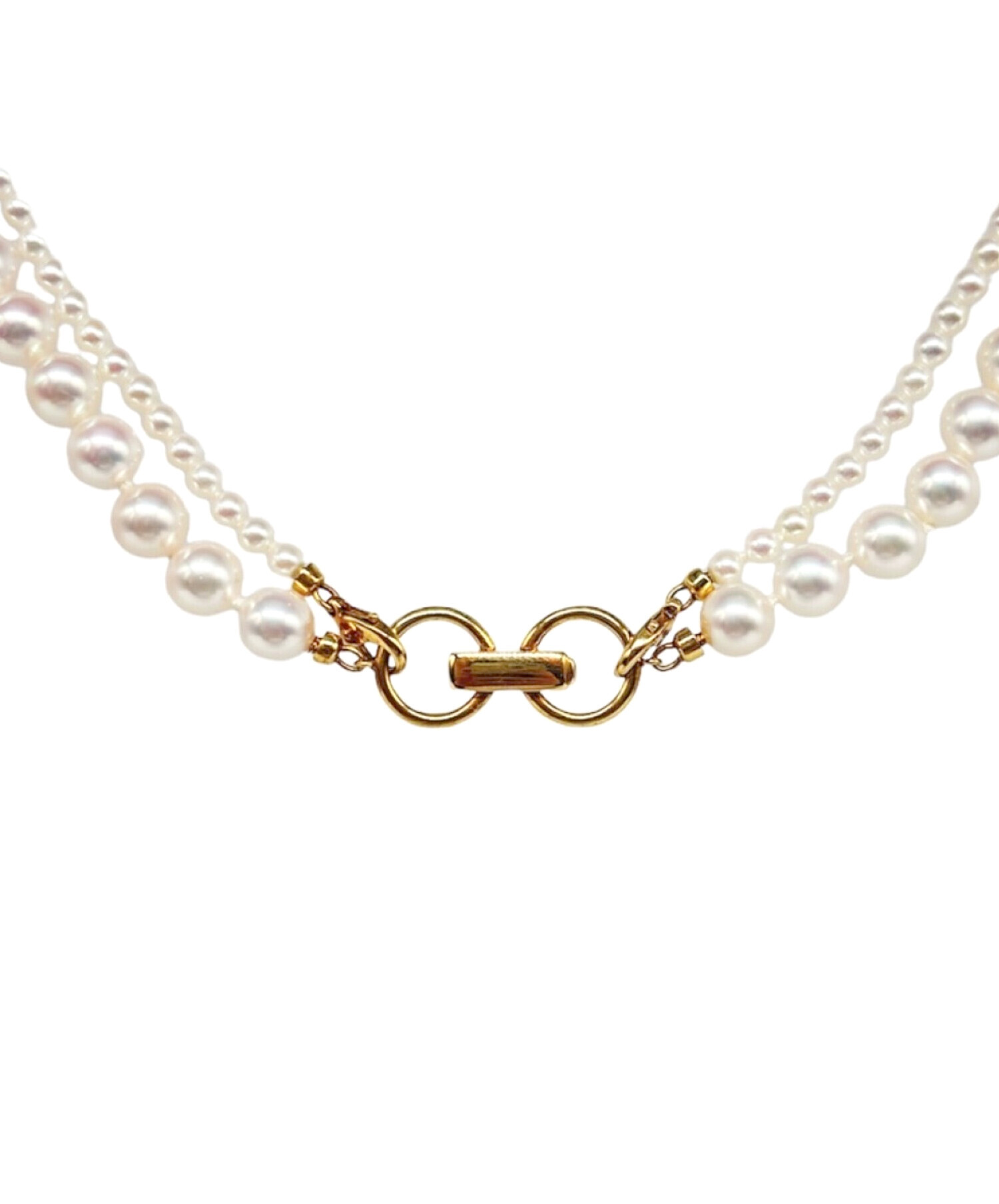 中古・古着通販】MIKIMOTO (ミキモト) MIKIMOTO K18YG レイヤード 