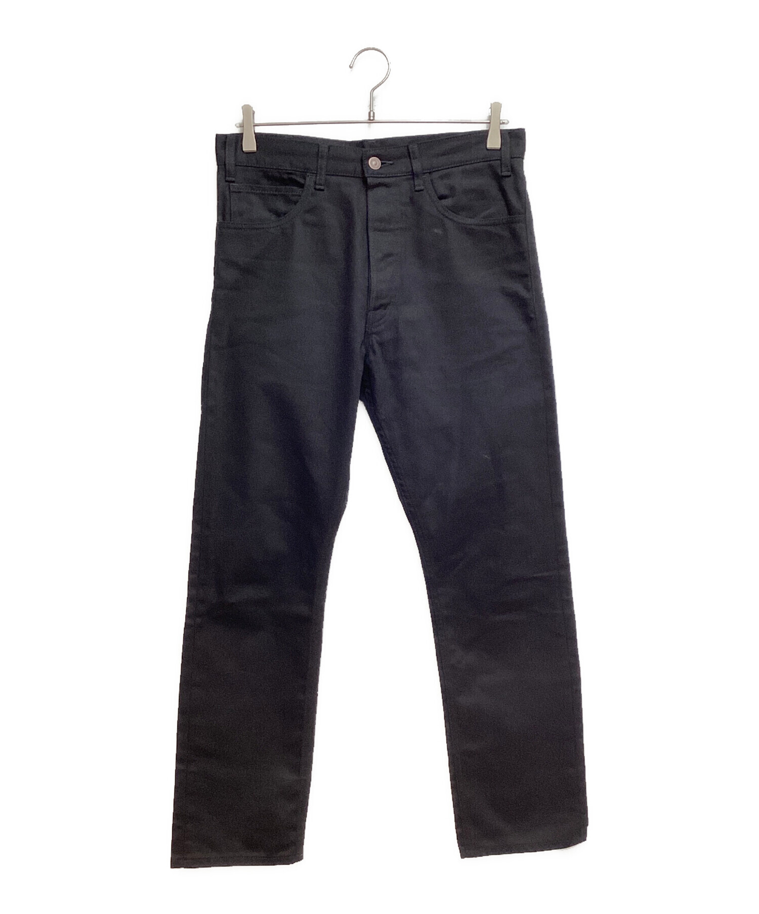 中古・古着通販】CELINE (セリーヌ) ストレートデニムパンツ ブラック