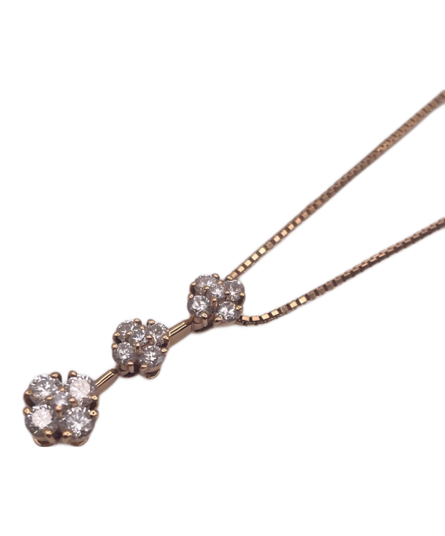 ネックレス モニッケンダム K18 フローラル ネックレス
