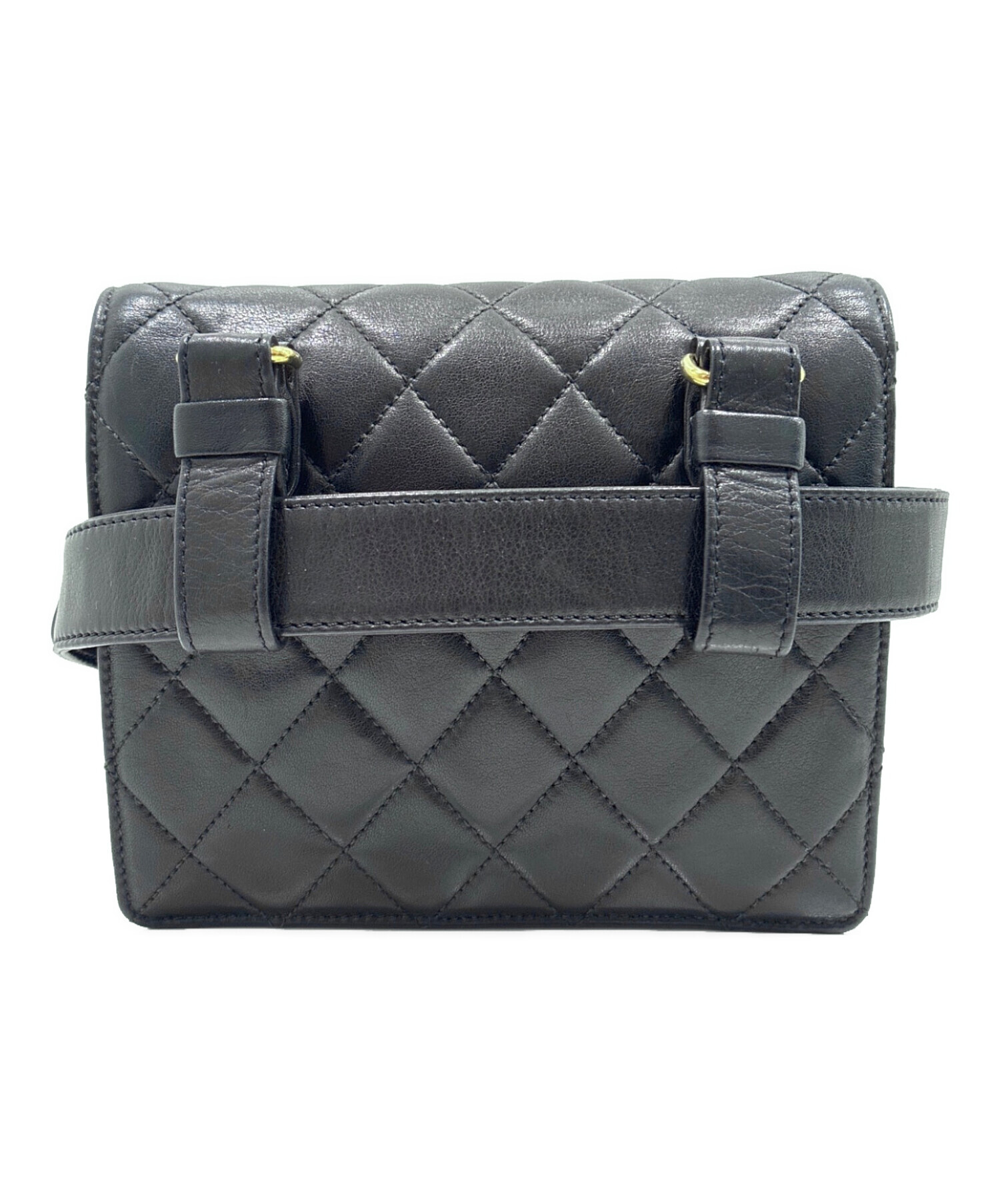 シャネル　CHANEL マトラッセ　ウエストバッグ 中古・古着通販】CHANEL (シャネル) マトラッセウエストバッグ