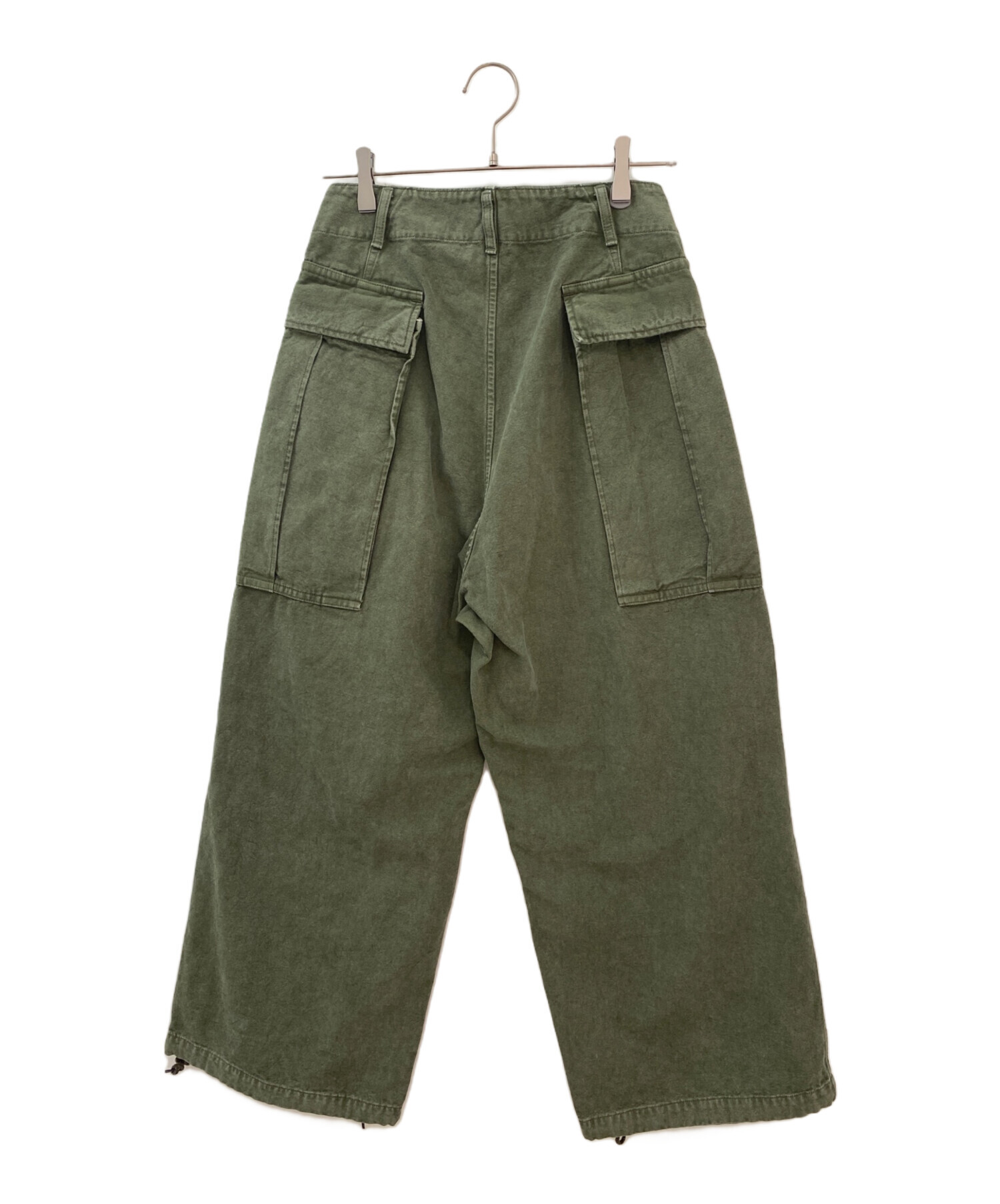 中古・古着通販】HERILL (ヘリル) ヴィンテージ加工カーゴパンツ