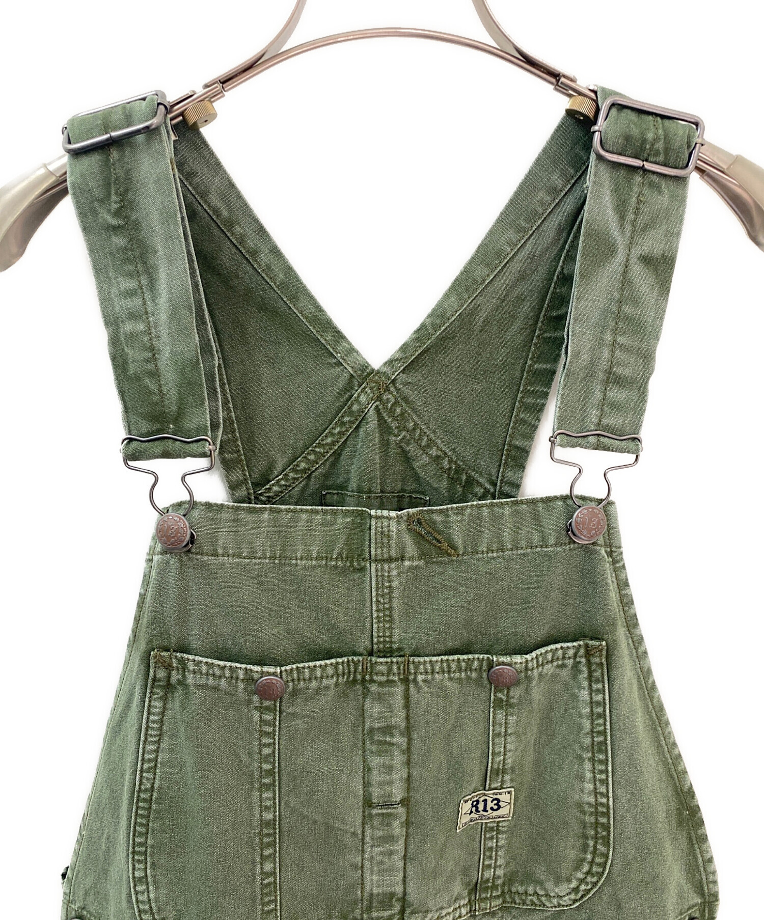 中古・古着通販】R13 (アールサーティン) DAMON OVERALL カーキ サイズ