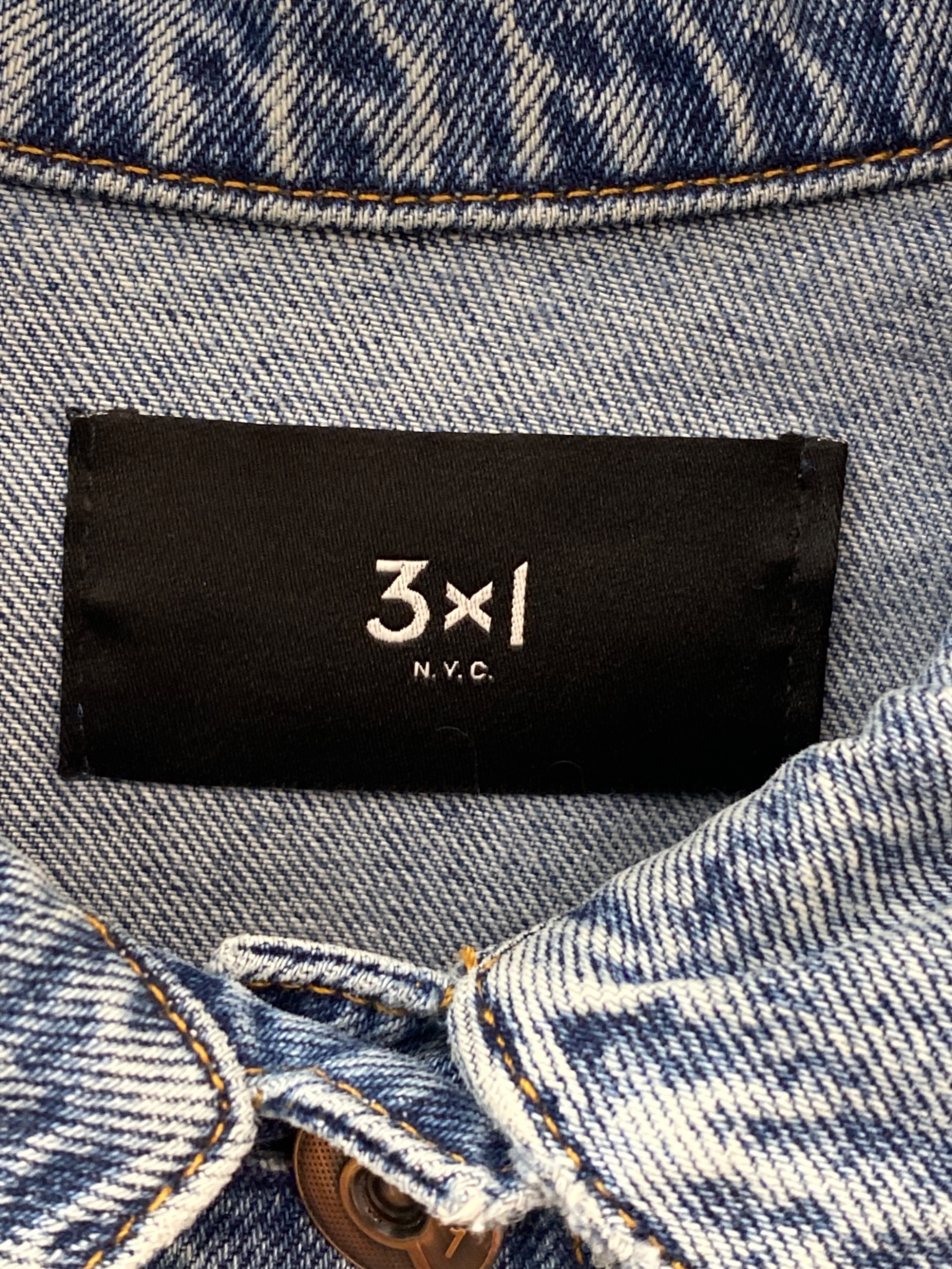 中古・古着通販】3×1 (スリーバイワン) GINA JACKET インディゴ サイズ