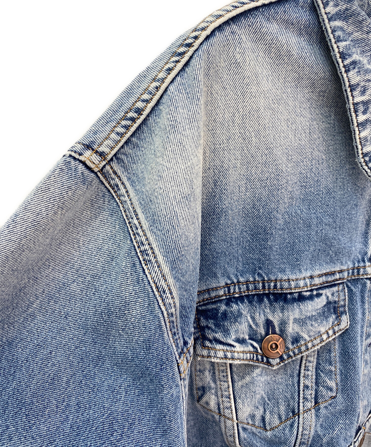 【3x1/スリーバイワン】GINA JACKET 中古・古着通販】3×1 (スリーバイワン) GINA JACKET インディゴ サイズ