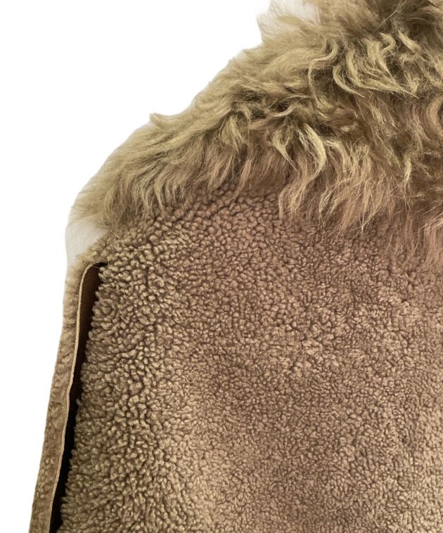 中古・古着通販】BLANCHA (ブランカ) ムートンベスト MOUTON VEST