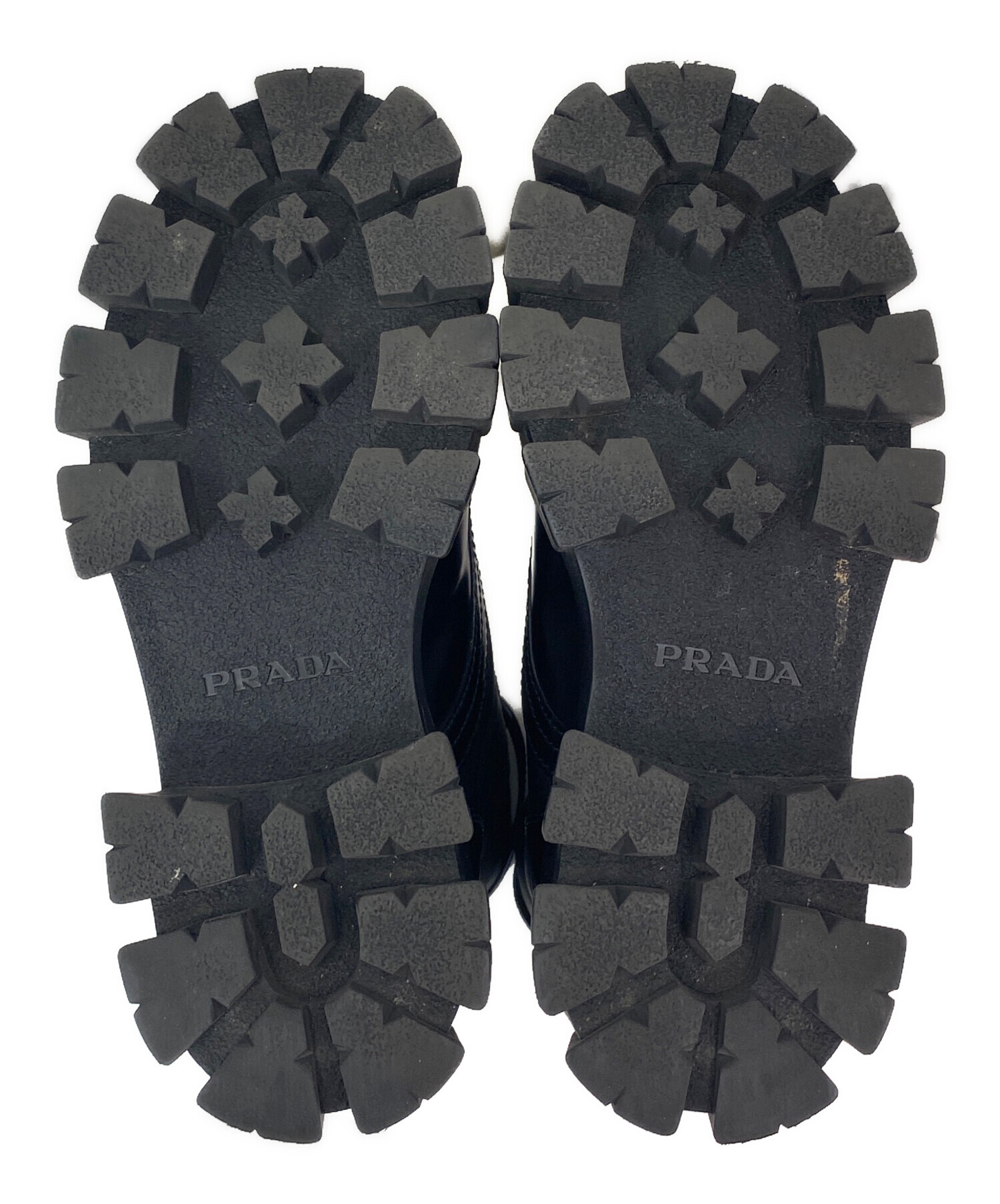 中古・古着通販】PRADA (プラダ) モノリス ポーチ付 ブラッシュド